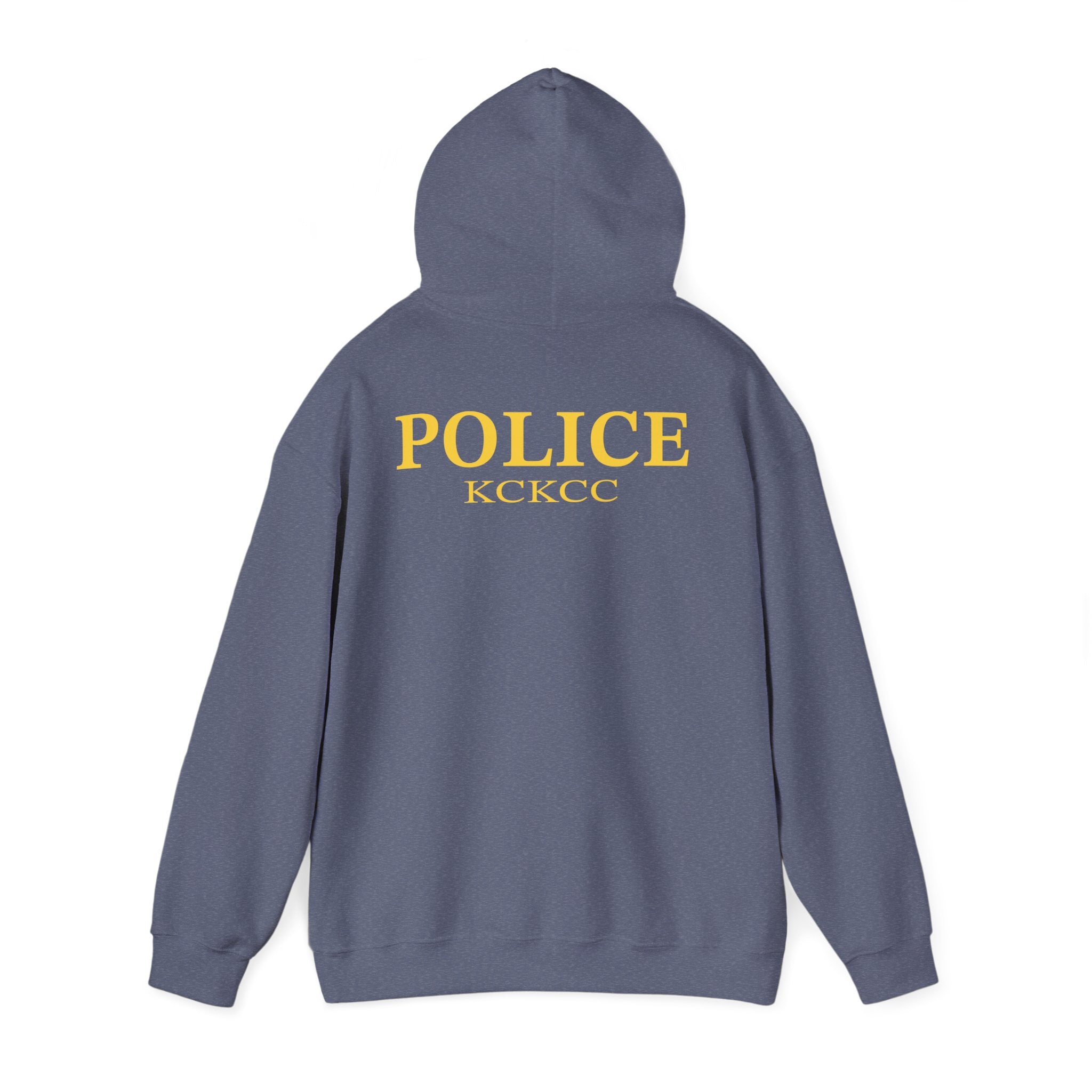 Kansas City College Police Department Badge - Unisex Heavy Blend™ Hooded Sweatshirt
