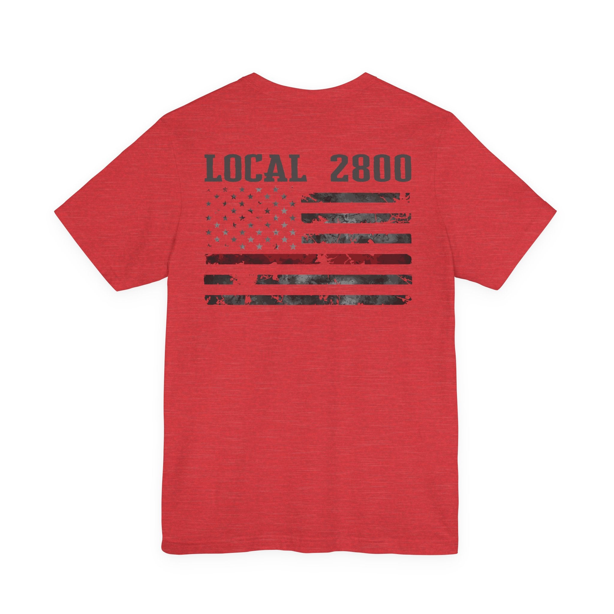 Local 2800 Flag - Bella+Canvas Soft Unisex Tee-