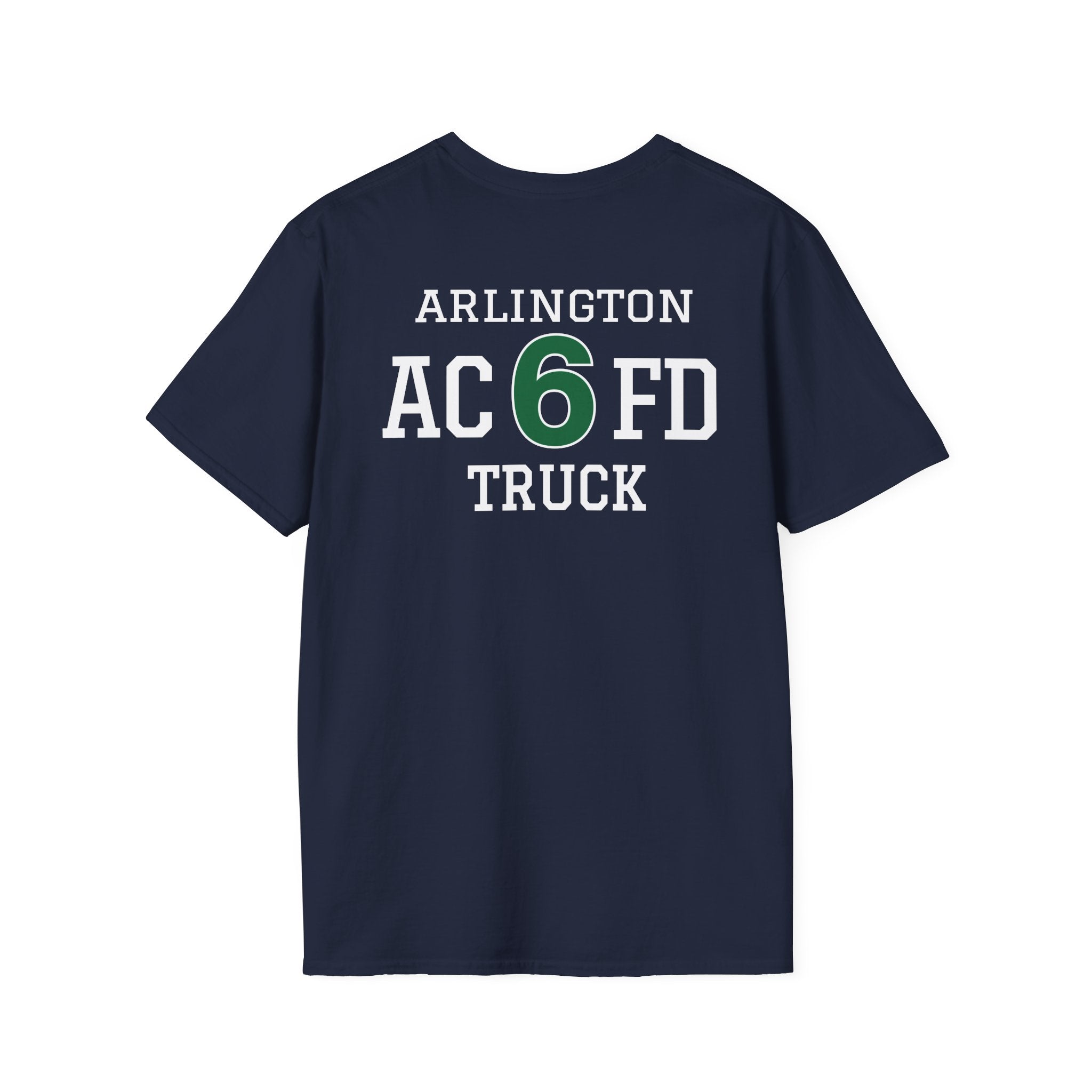 Truck 6 Arlington - Gildan Soft Cotton Softstyle T-Shirt