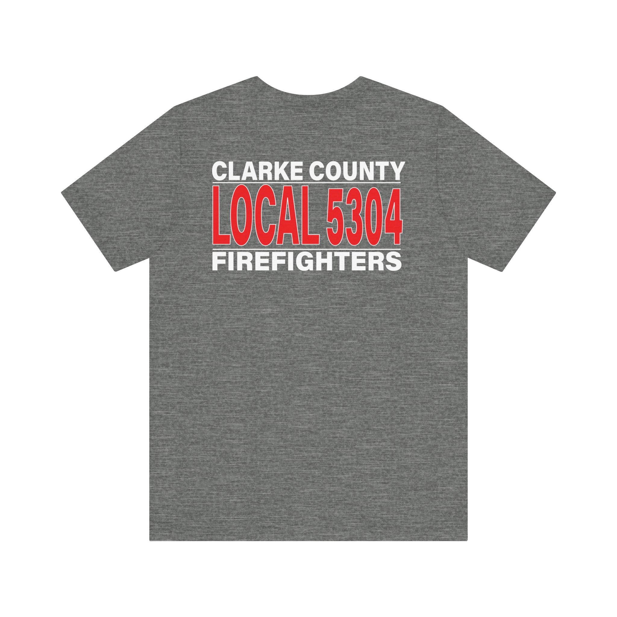 Clarke County Local 5304 version 2 (Portion of Proceeds go to Local 5304) - Bella+Canvas Soft Jersey Cotton Unisex Tee