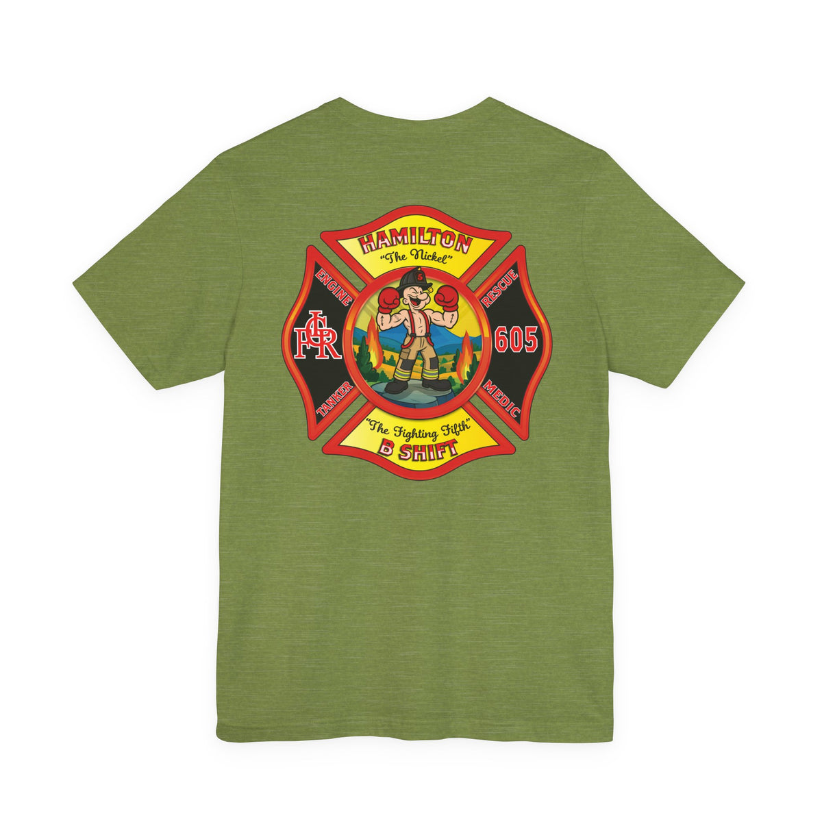 LCFR Hamilton Station 5 version 4 - Bella+Canvas Soft Unisex Tee