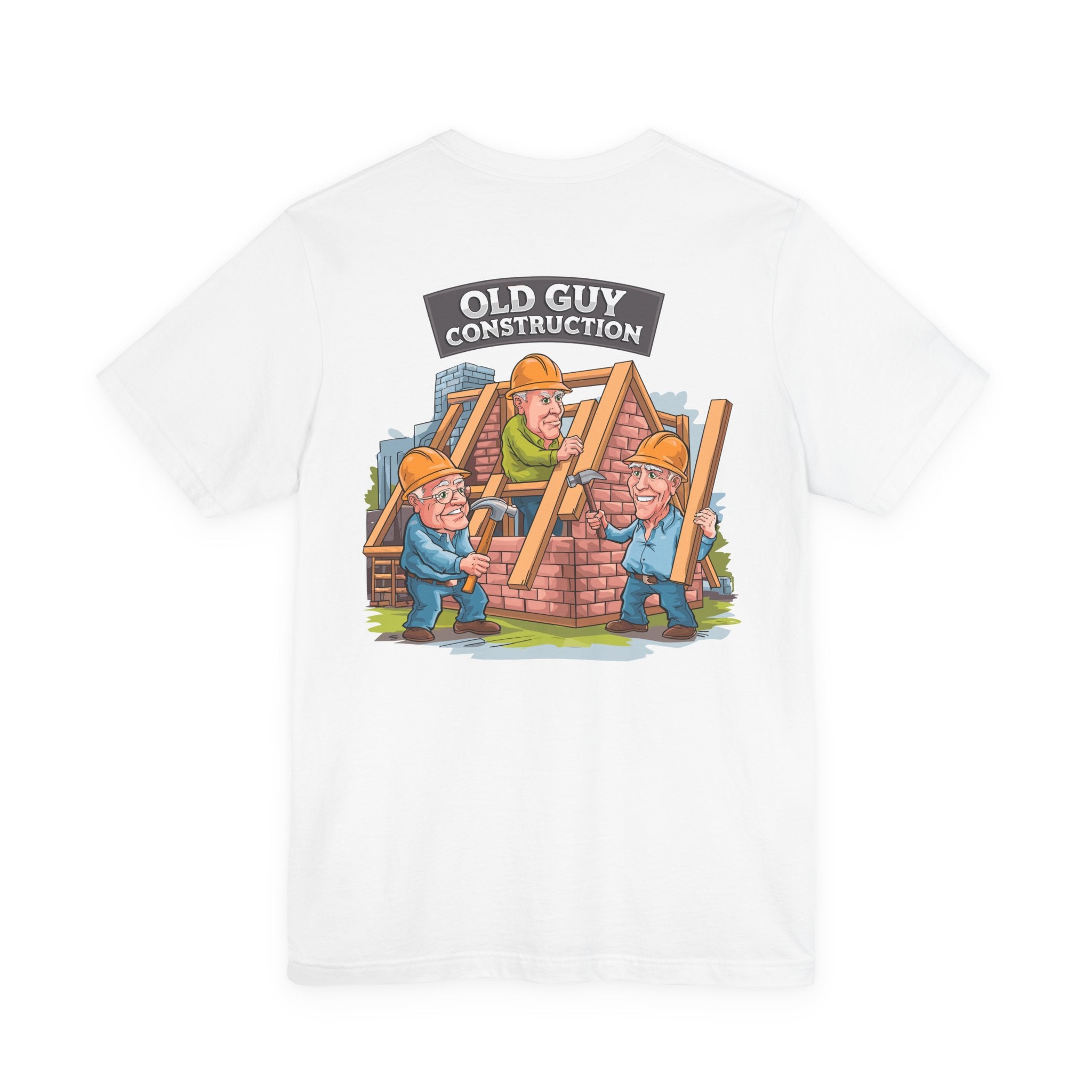 Old Guy Construction - Bella+Canvas Soft Unisex Tee