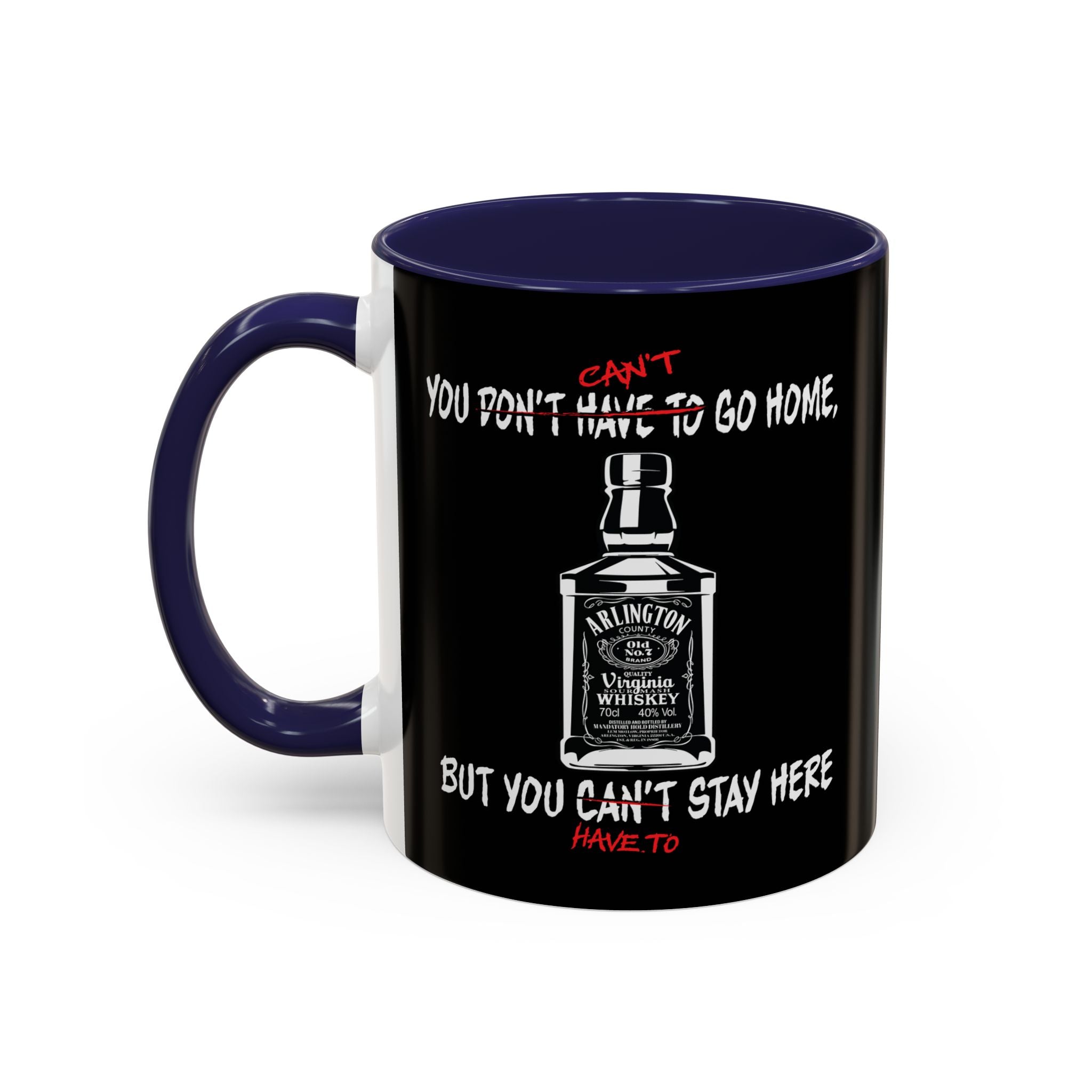 Arlington Whiskey black Coffee Mug (11, 15oz)