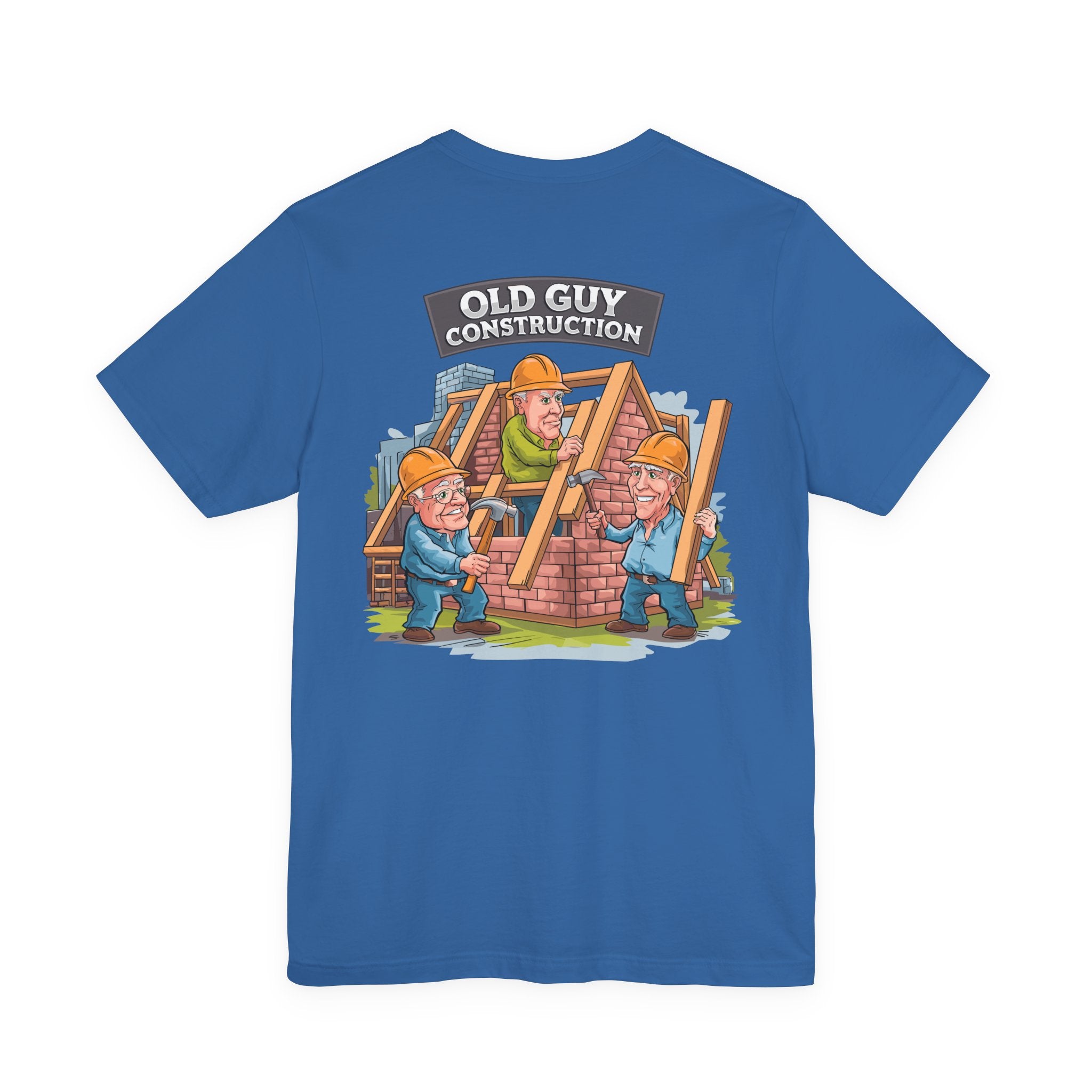 Old Guy Construction - Bella+Canvas Soft Unisex Tee