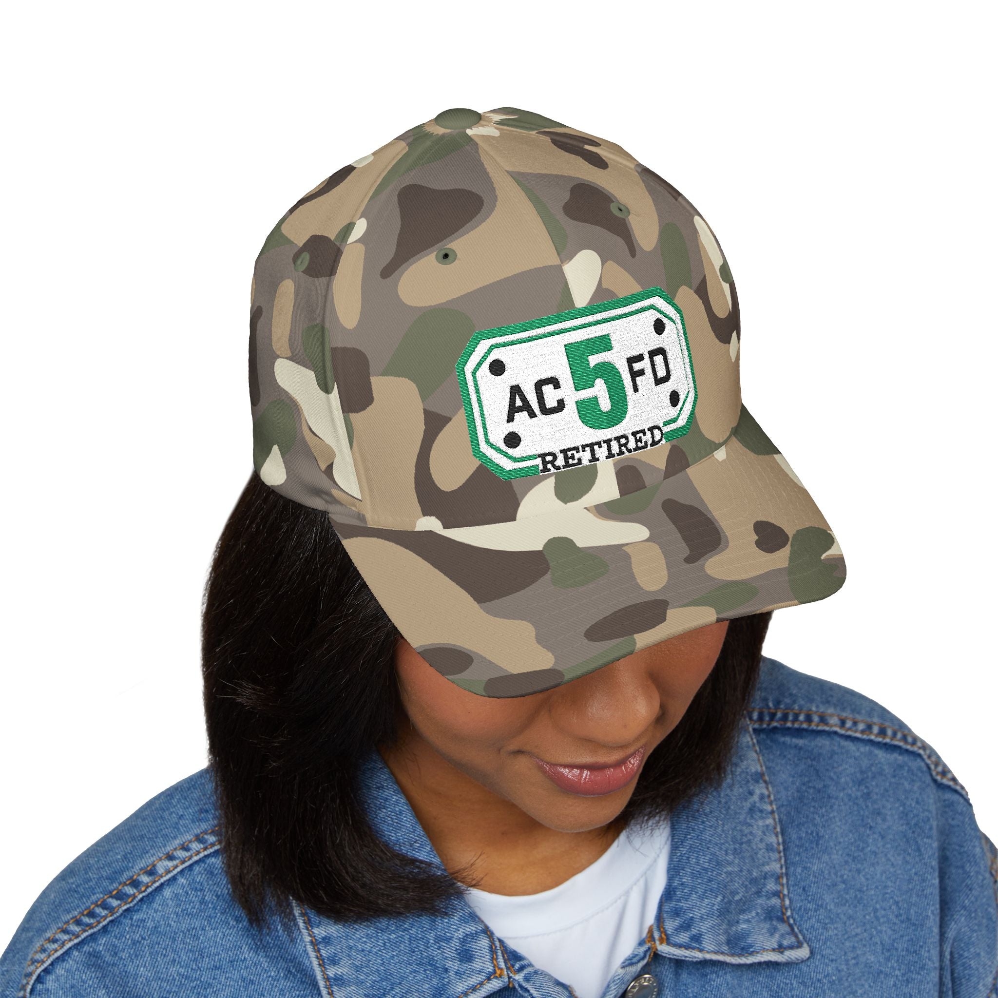 Retired Arlington Truck 5 - FLEXFIT Closed-Back Structured Cap (Embroidery)