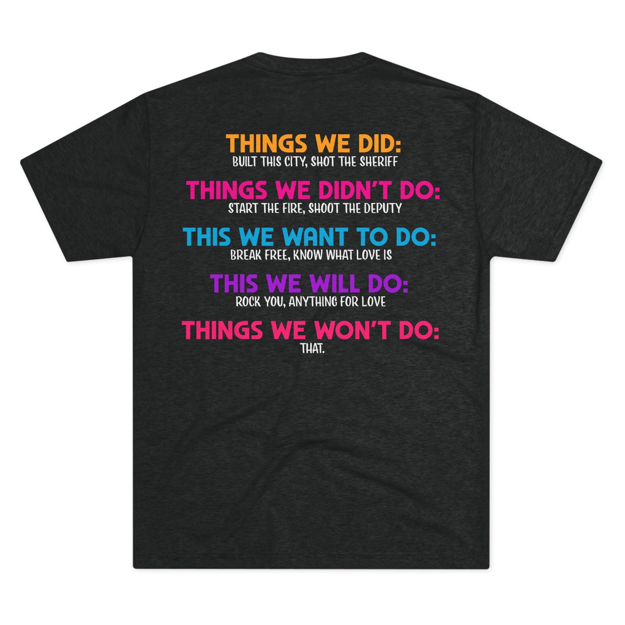 Hot Dad Summer Rock Shirt - NextLevel Tri-Blend Crew Tee