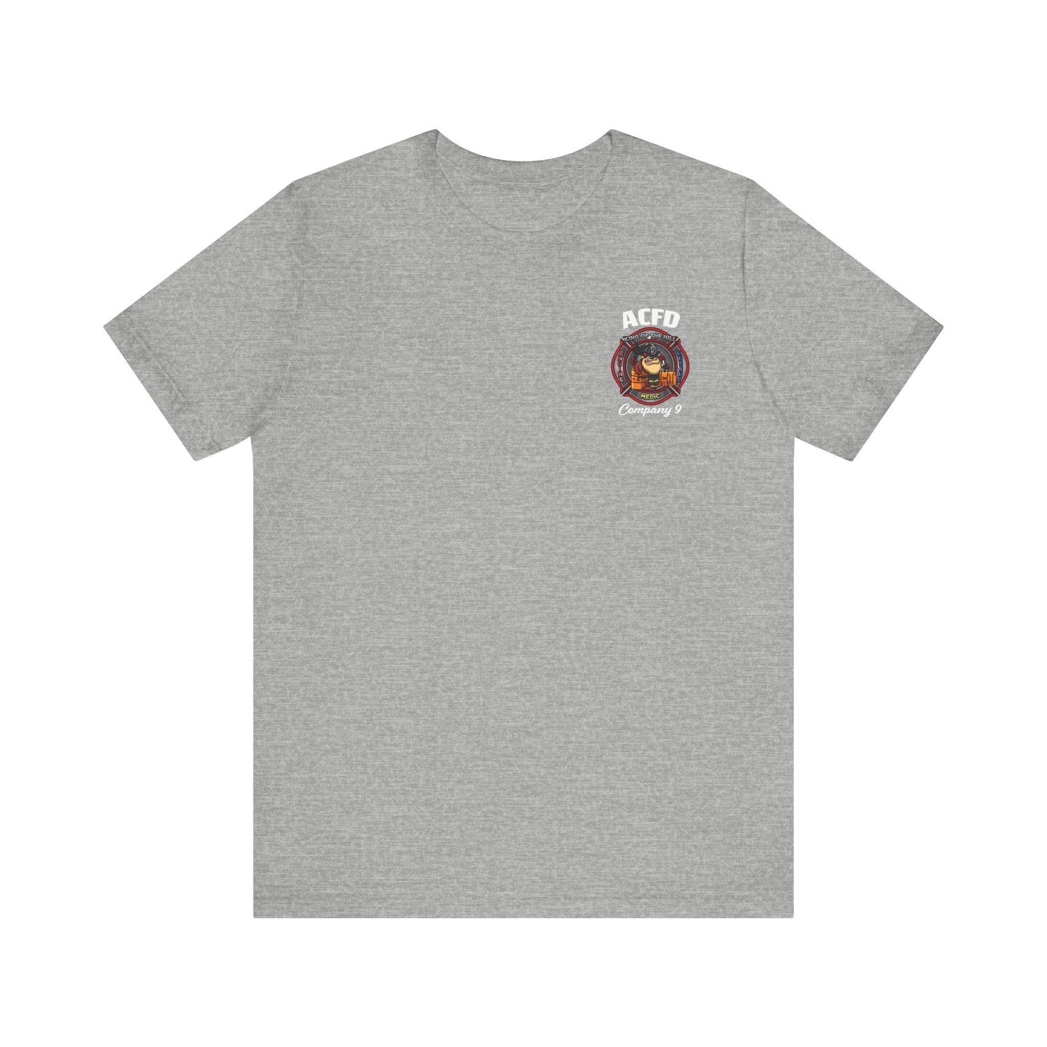 Station 9 Firefighter Engine - Bella+Canvas Soft Unisex Tee