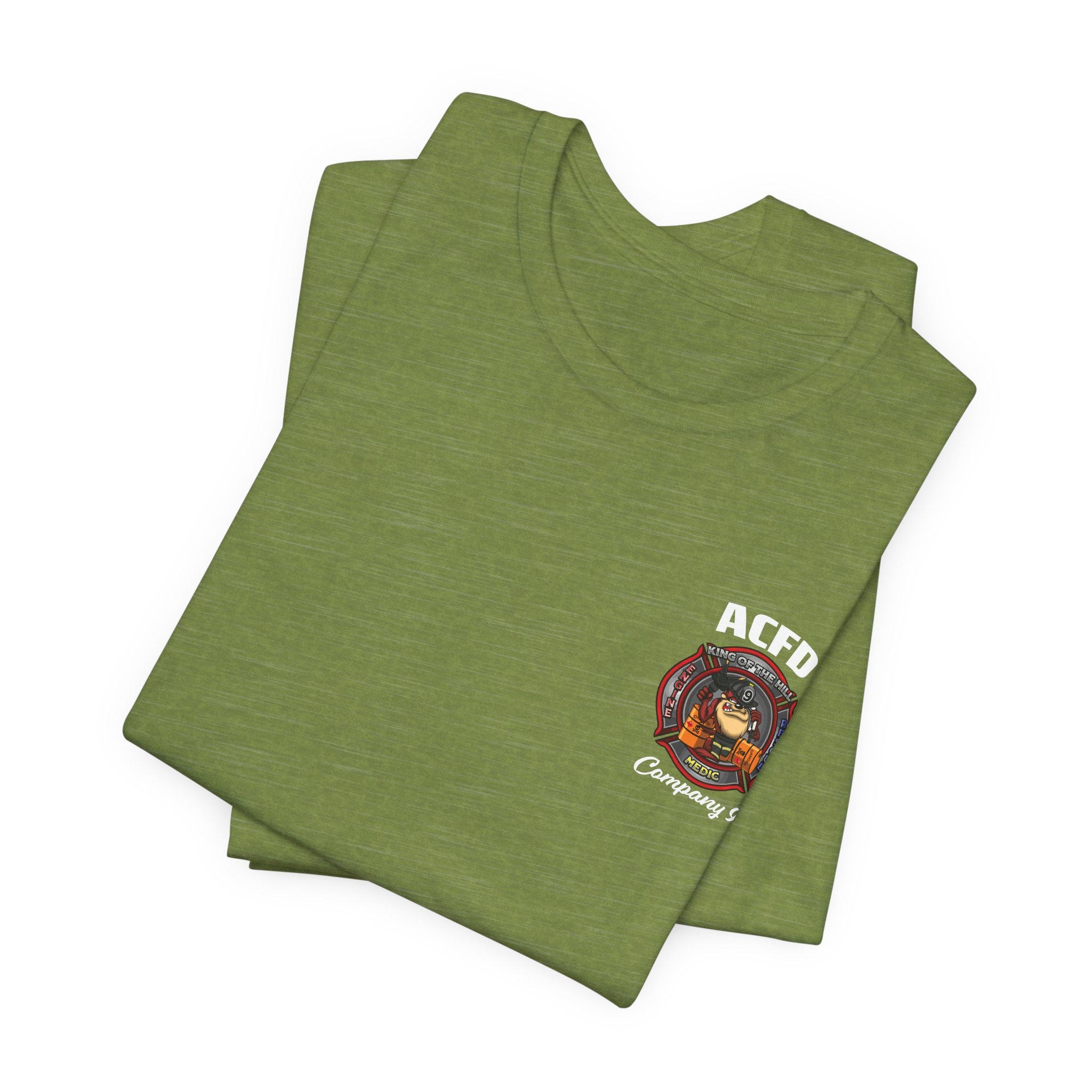 Station 9 Firefighter Engine - Bella+Canvas Soft Unisex Tee