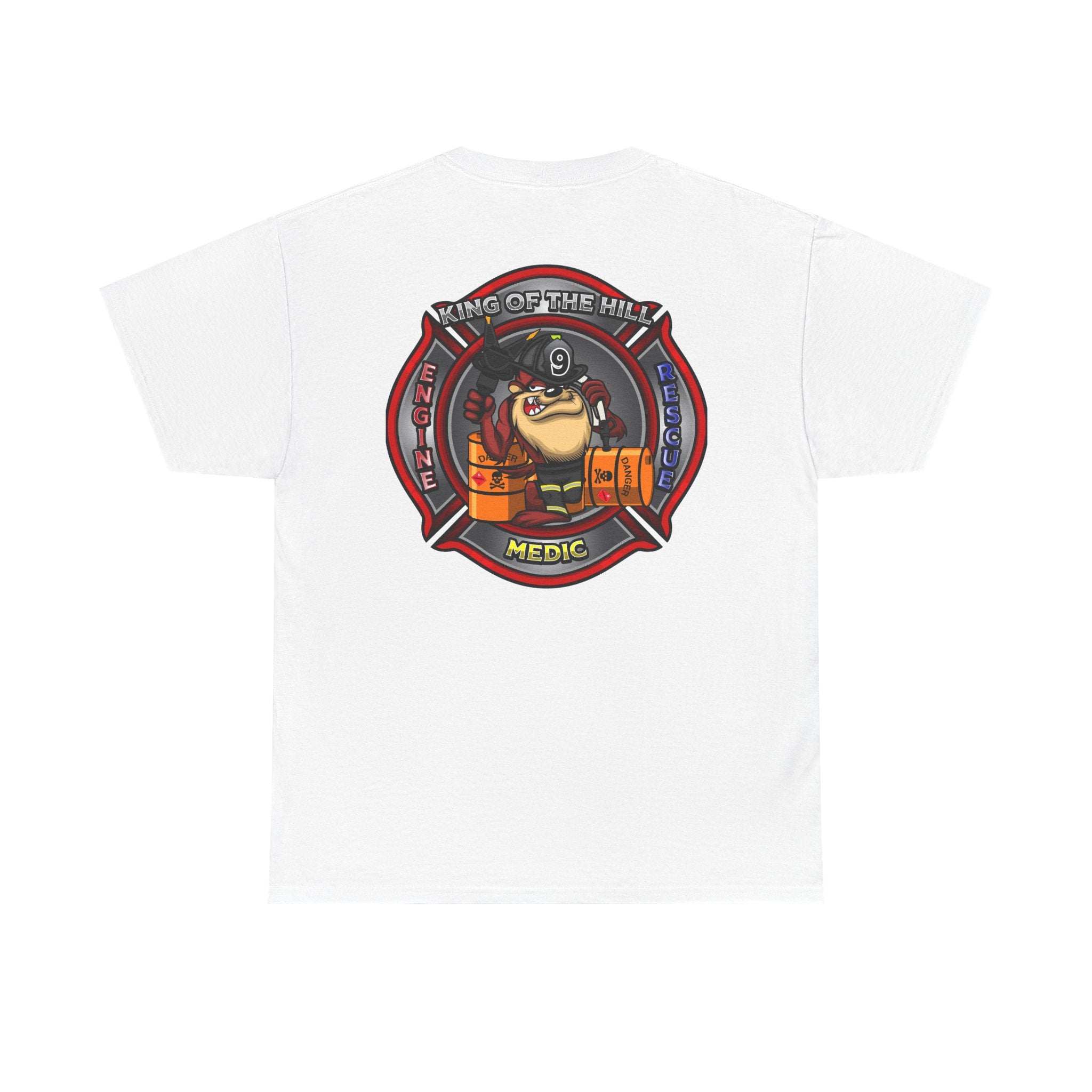 Arlington Fire Station 9 -Heavy Cotton Unisex Tee