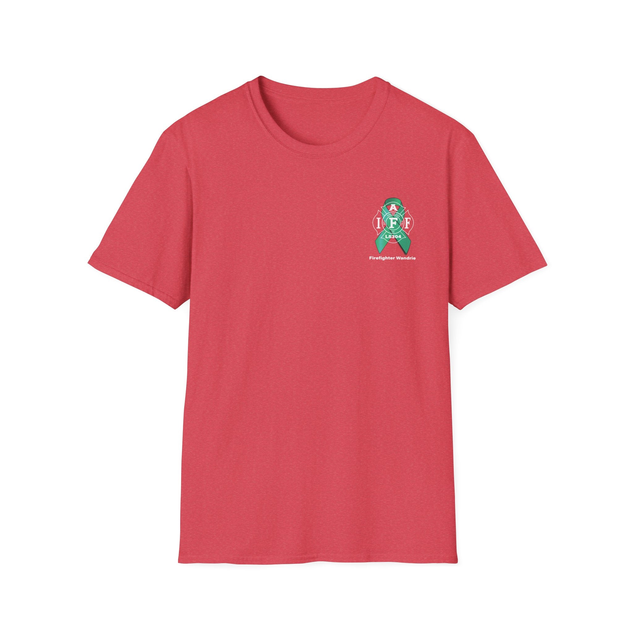 Clark County Firefighter Wandrie Support - Gildan Soft Cotton Softstyle T-Shirt