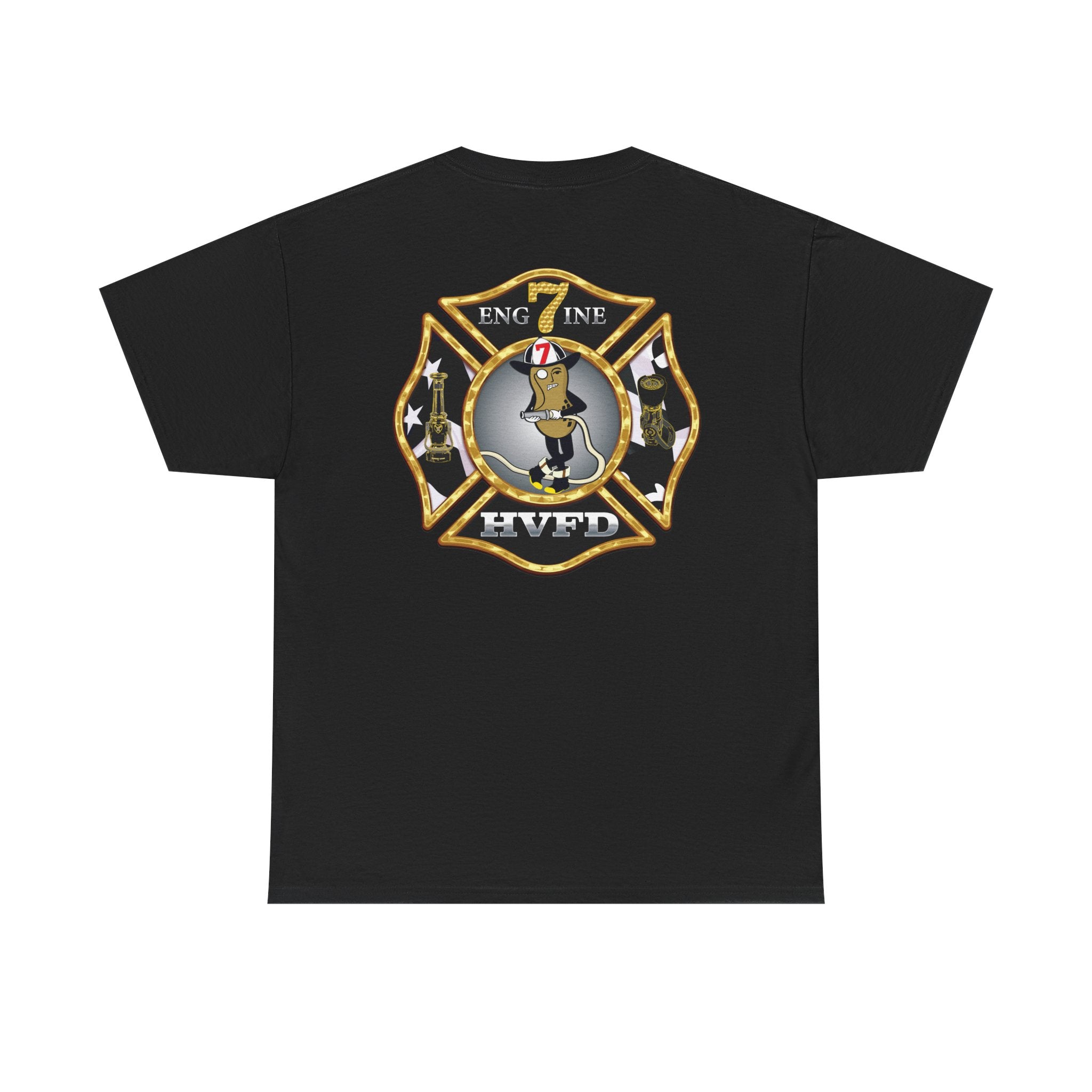 Hollywood MD Vol. Fire Eng7ine - Heavy Cotton Unisex Tee