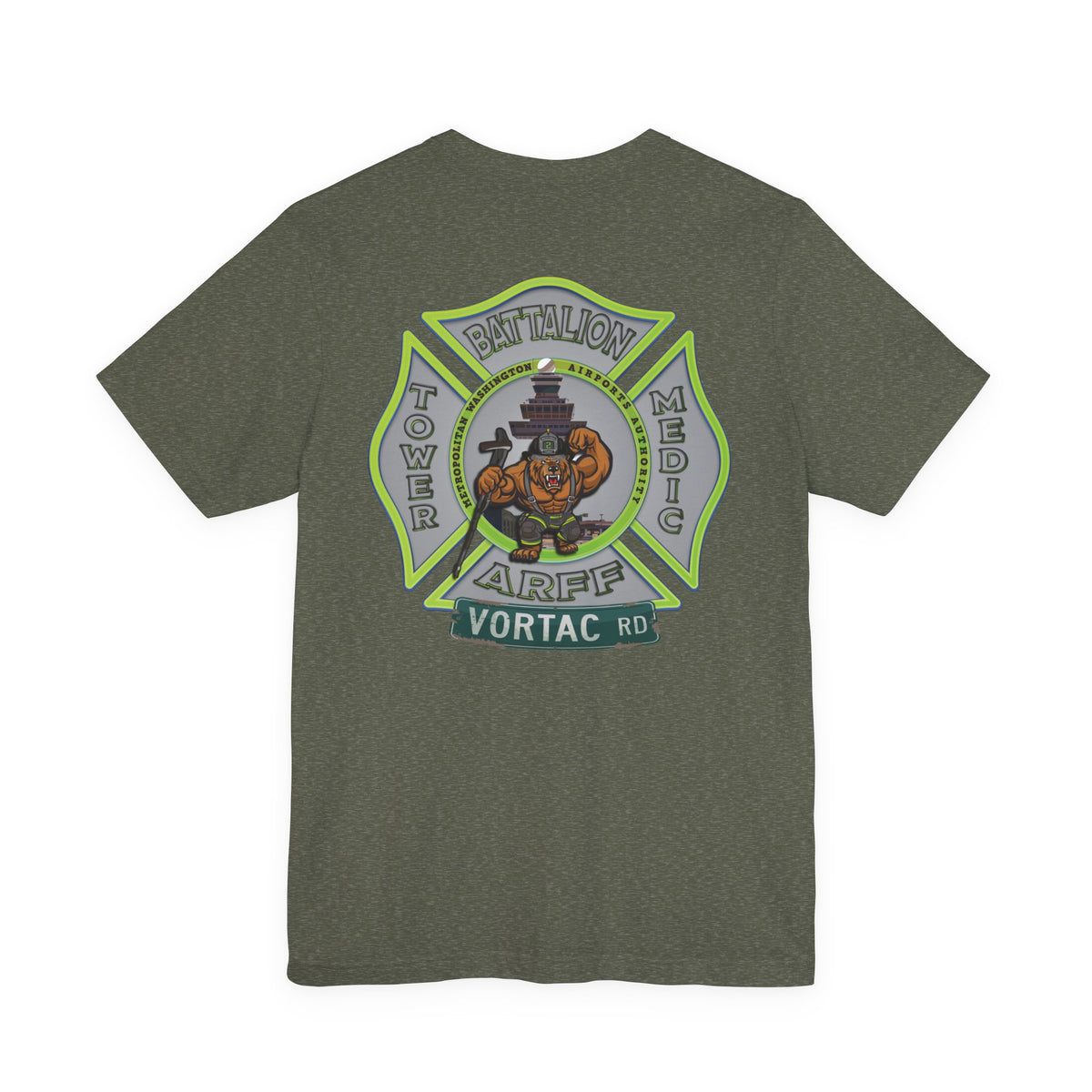 MWAA 302 The Real Dulles South Shirt - Bella+Canvas Soft Cotton Unisex Tee