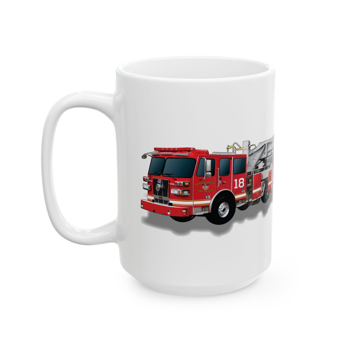 Dekalb County Tiller 18 Redering Mug, (11oz, 15oz)
