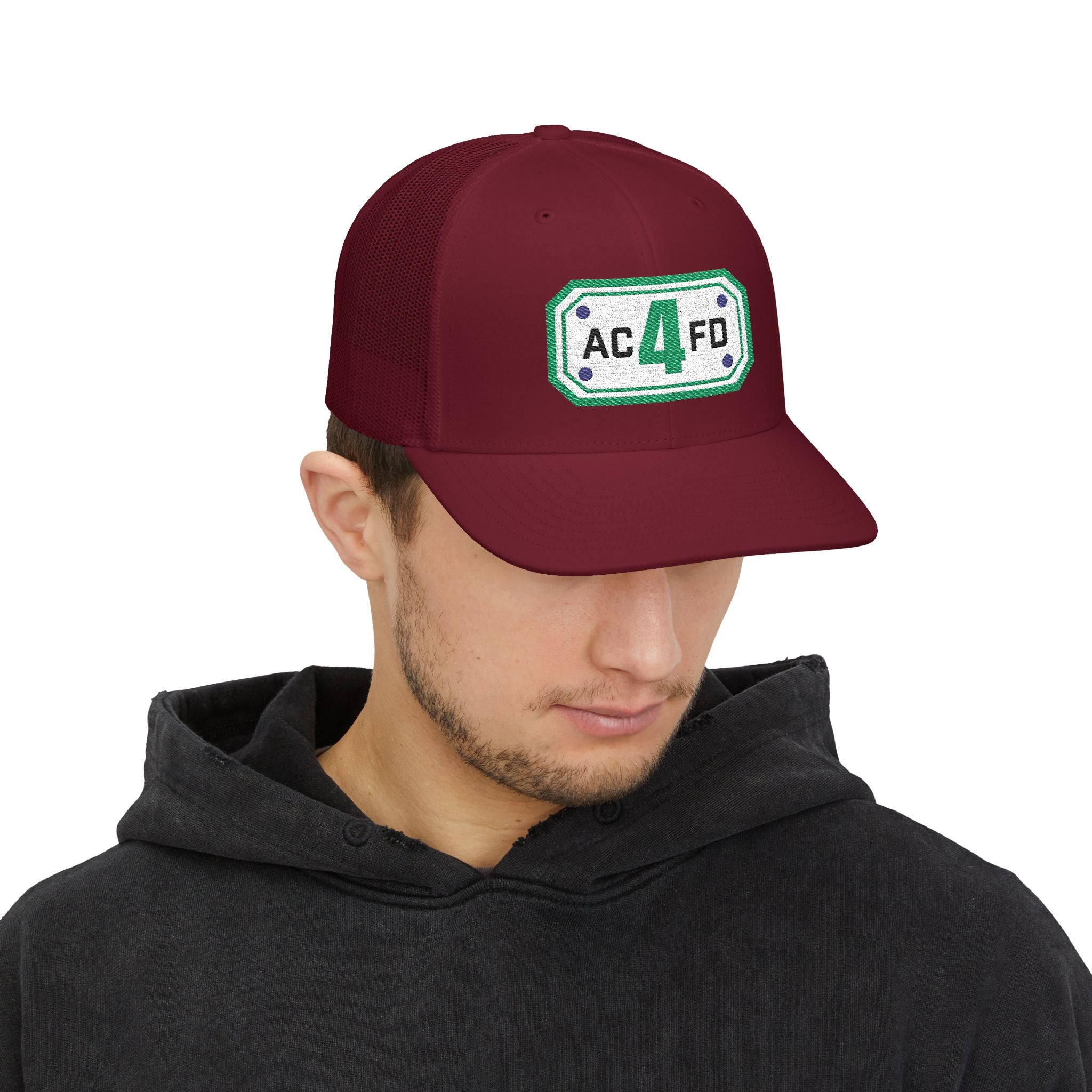 ACFD Tower 4 - Snapback Trucker (Richardson 112 Style Hat)