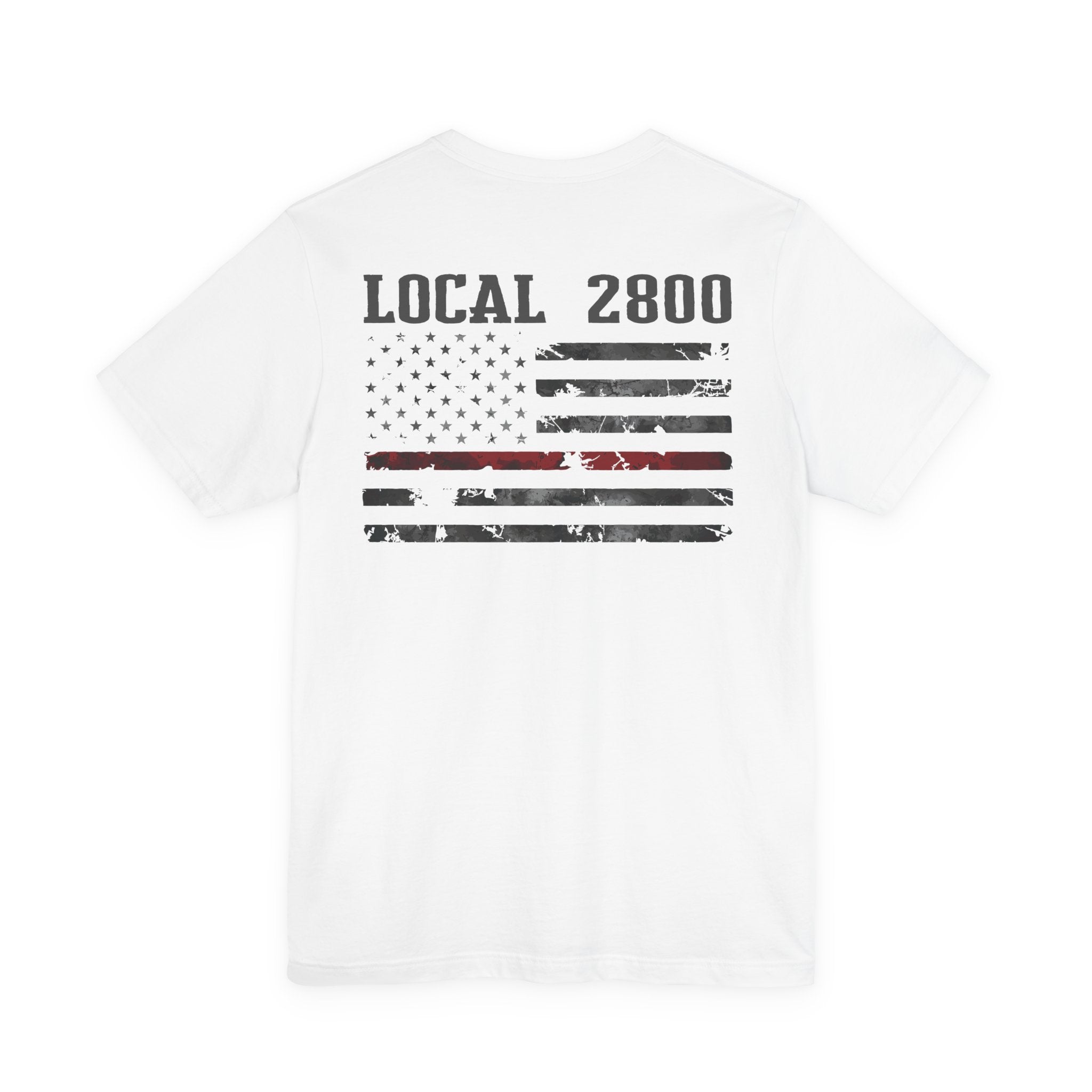 Local 2800 Flag - Bella+Canvas Soft Unisex Tee-