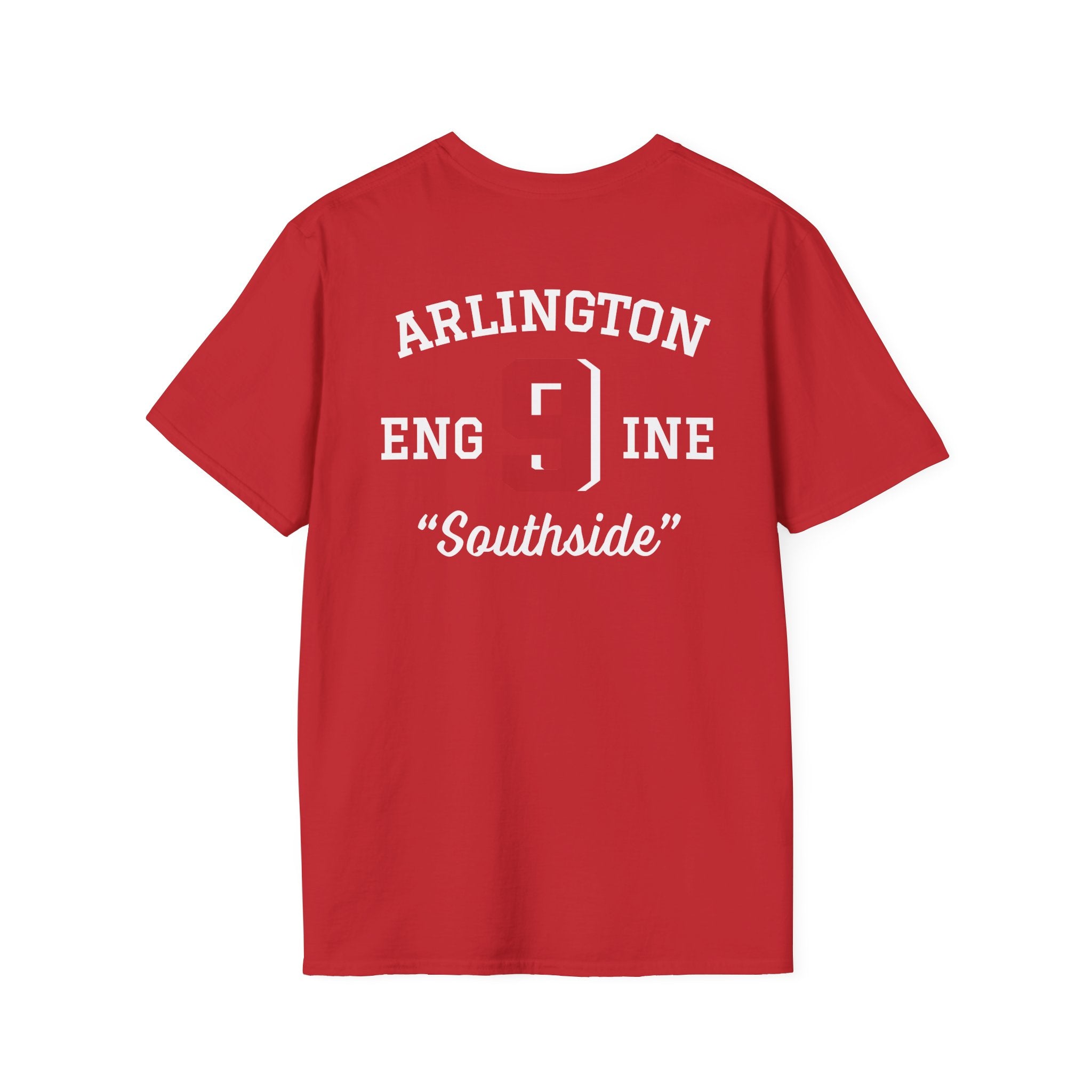 Station 9 Taz Front / FF Engine 9 back - Gildan Soft Cotton Softstyle T-Shirt