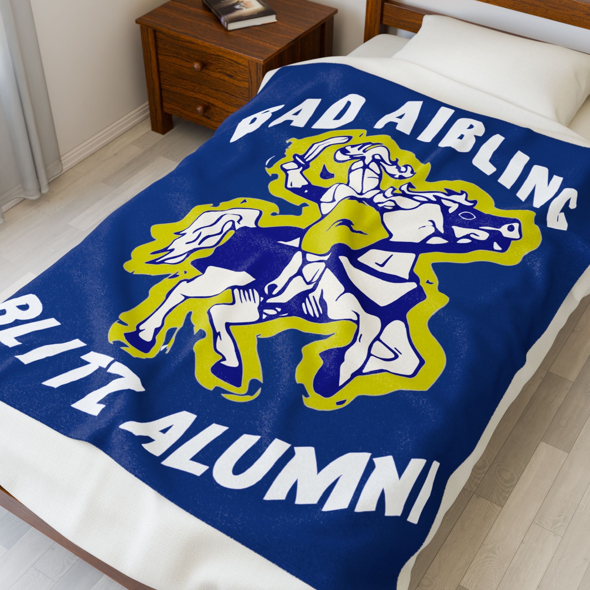 Bad Aibling Alumni - Velveteen Plush Blanket