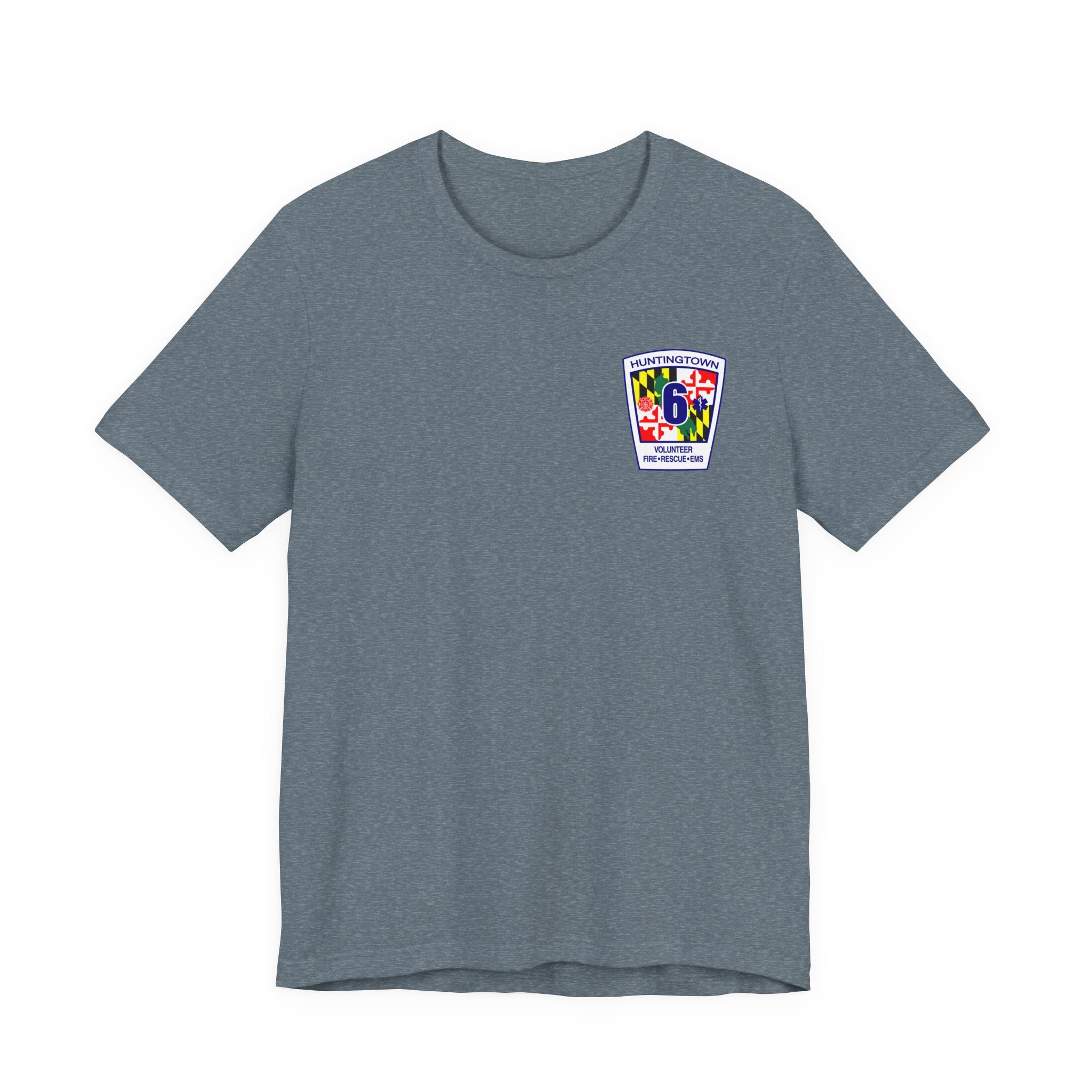 Huntingtown Vol. Fire Boat 6 - Bella+Canvas Soft Unisex Tee