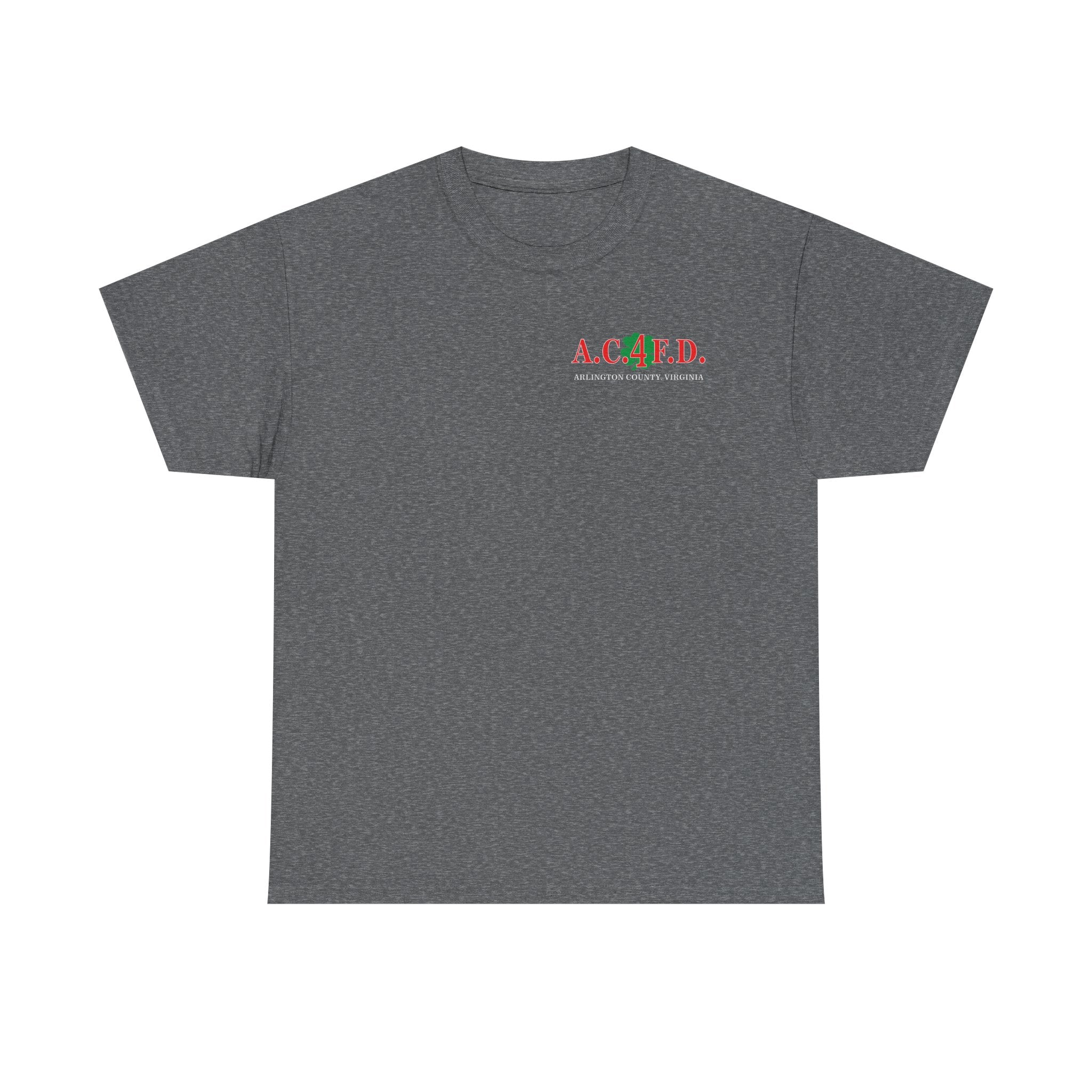 Station 4 AC4FD front / Clover back - Gildan 100% Cotton Tee Unisex Heavy