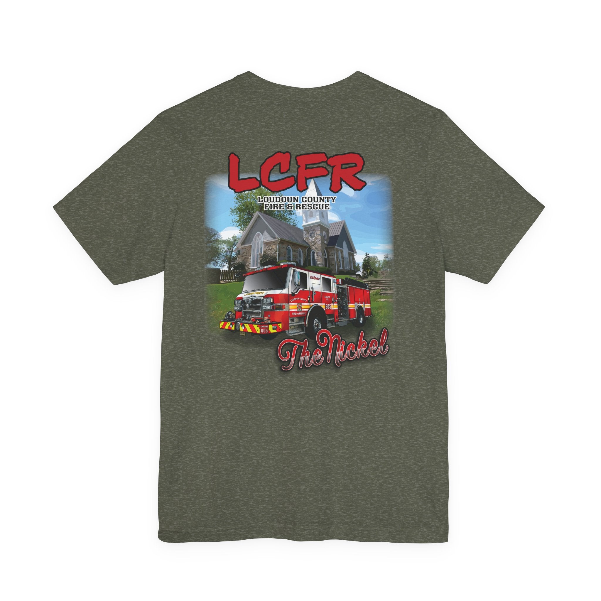 LCFR Engine 5- Bella+Canvas Soft Unisex Tee