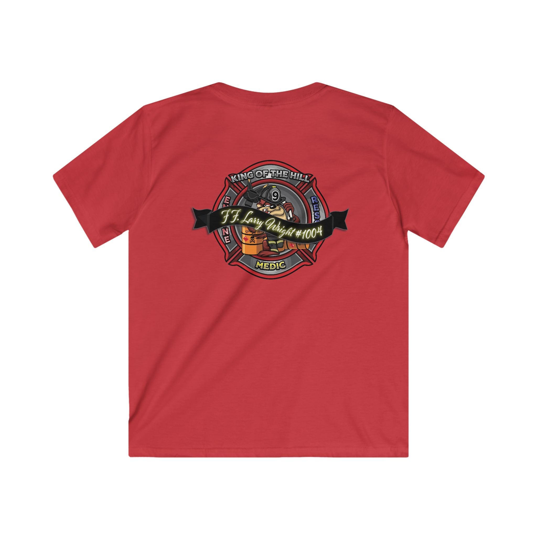 Kids Youth - Larry Wright Memorial Shirt - Kids Youth Gildan Softstyle Tee