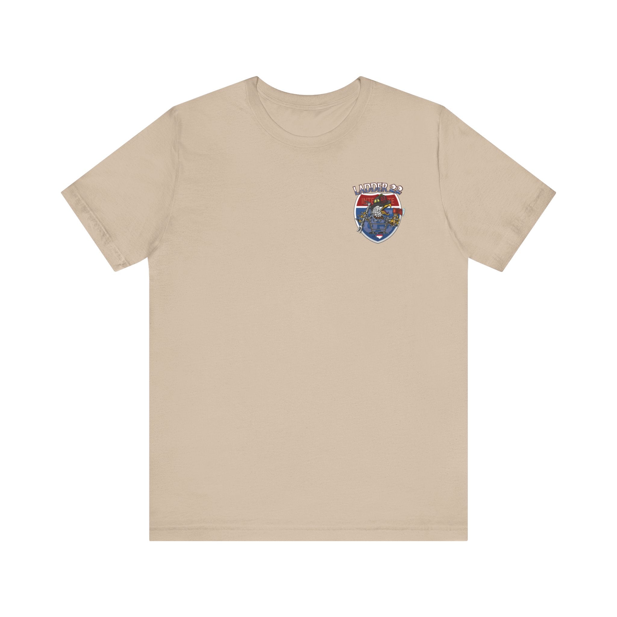 Thomasville Fire NC Ladder 22 (version 1) - Bella+Canvas Soft Unisex Tee
