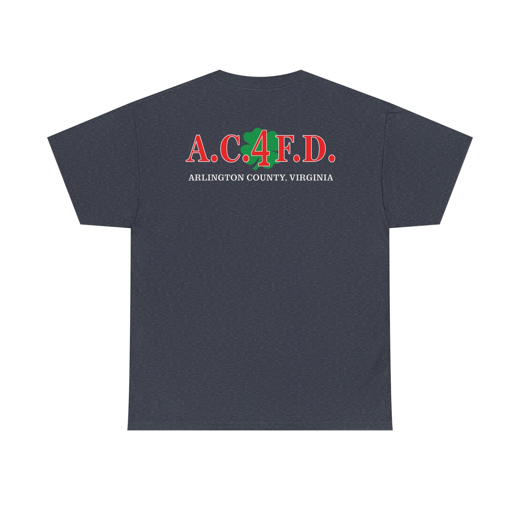Station 4 Rat Pack front /AC4FD back - Gildan 100% Cotton Tee Unisex Heavy