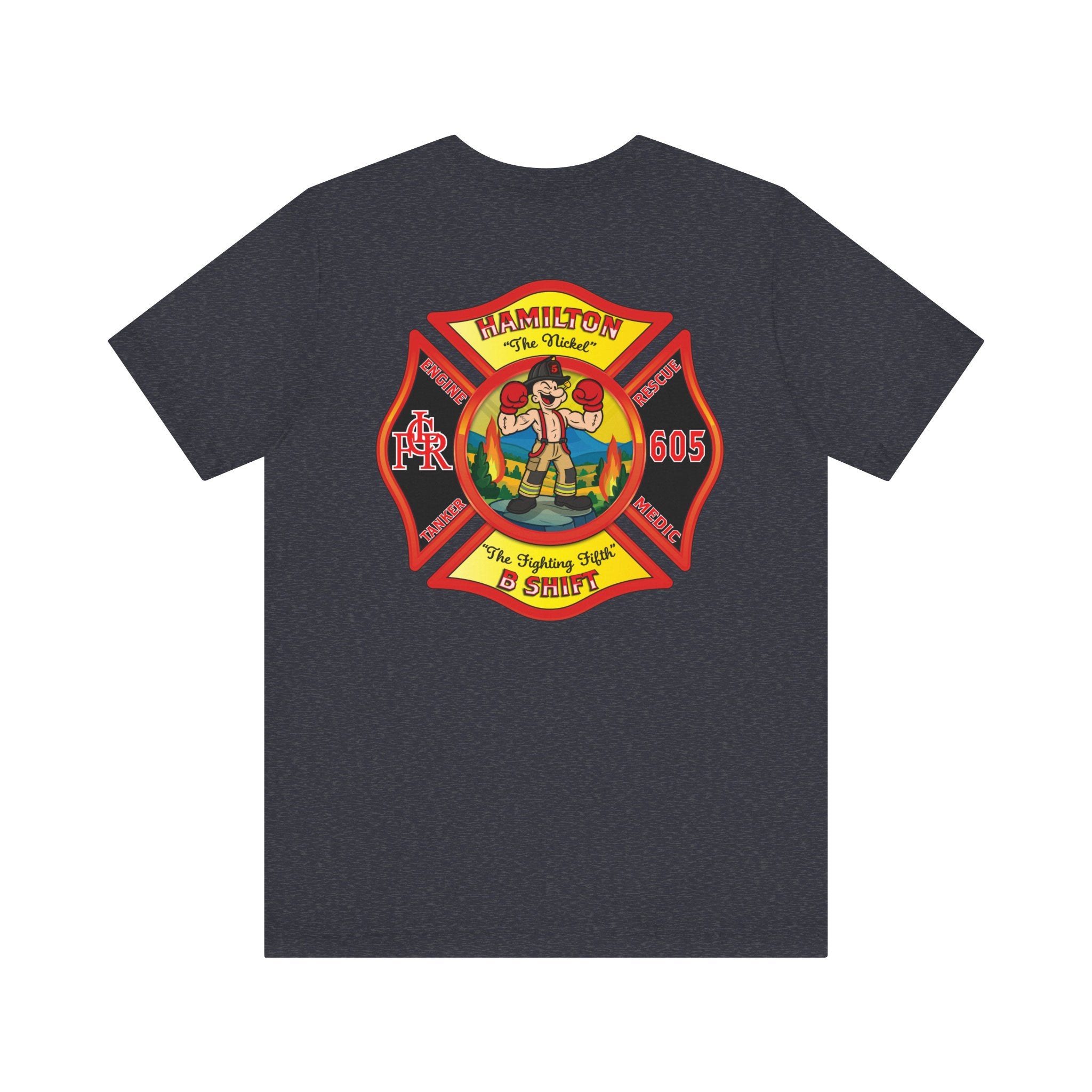 LCFR Hamilton Station 5 version 5 - Bella+Canvas Soft Unisex Tee