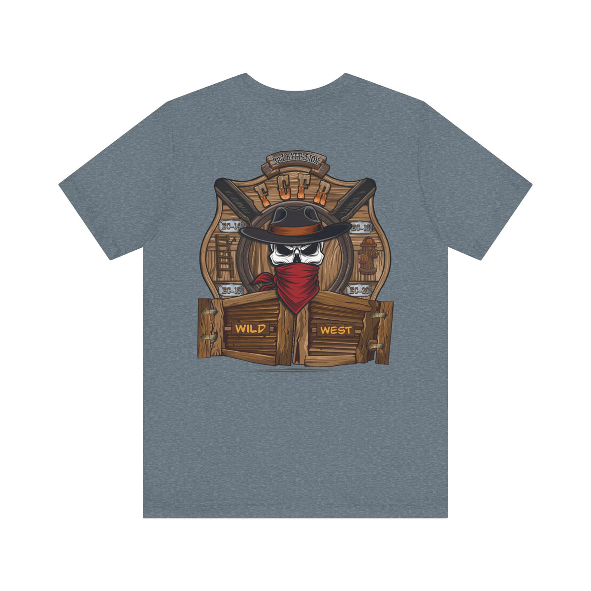Frederick County VA Fire 3rd Battalion - Bella+Canvas Soft Unisex Tee