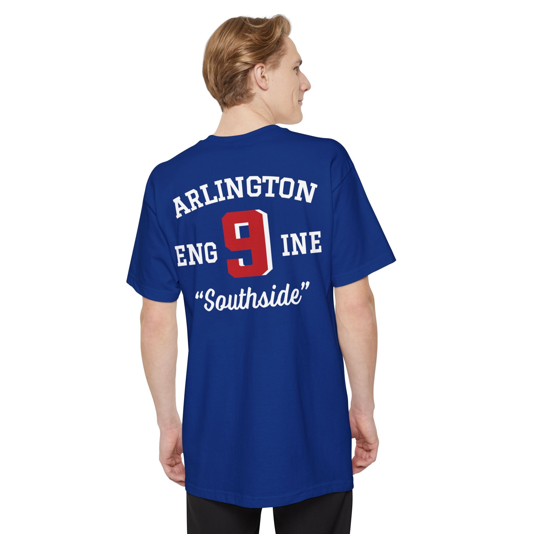 (Tall) Station 9 Firefighter Engine - Tall Beefy-T® - Unisex T-Shirt