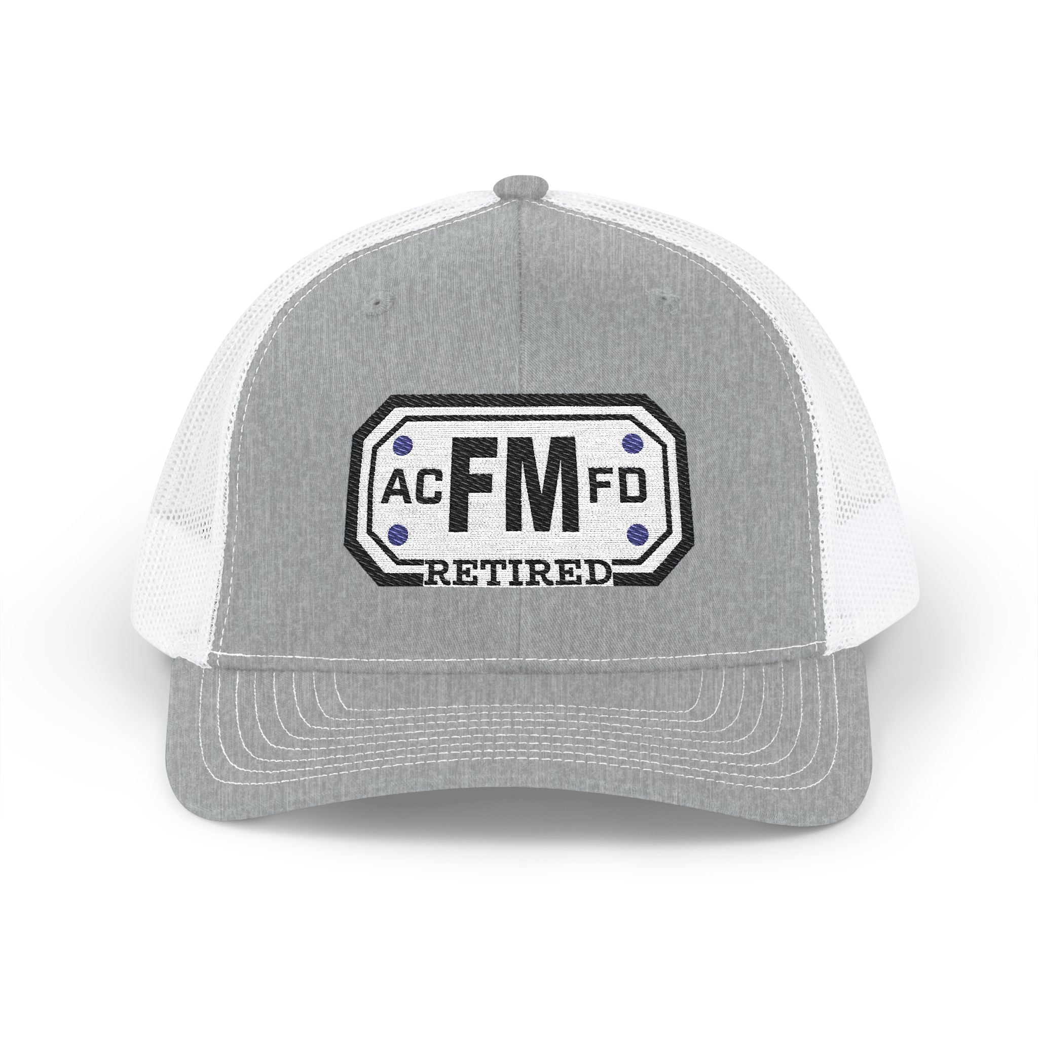 Retired Arlington Fire Marshal - Snapback Trucker (Richardson 112 Style Hat)