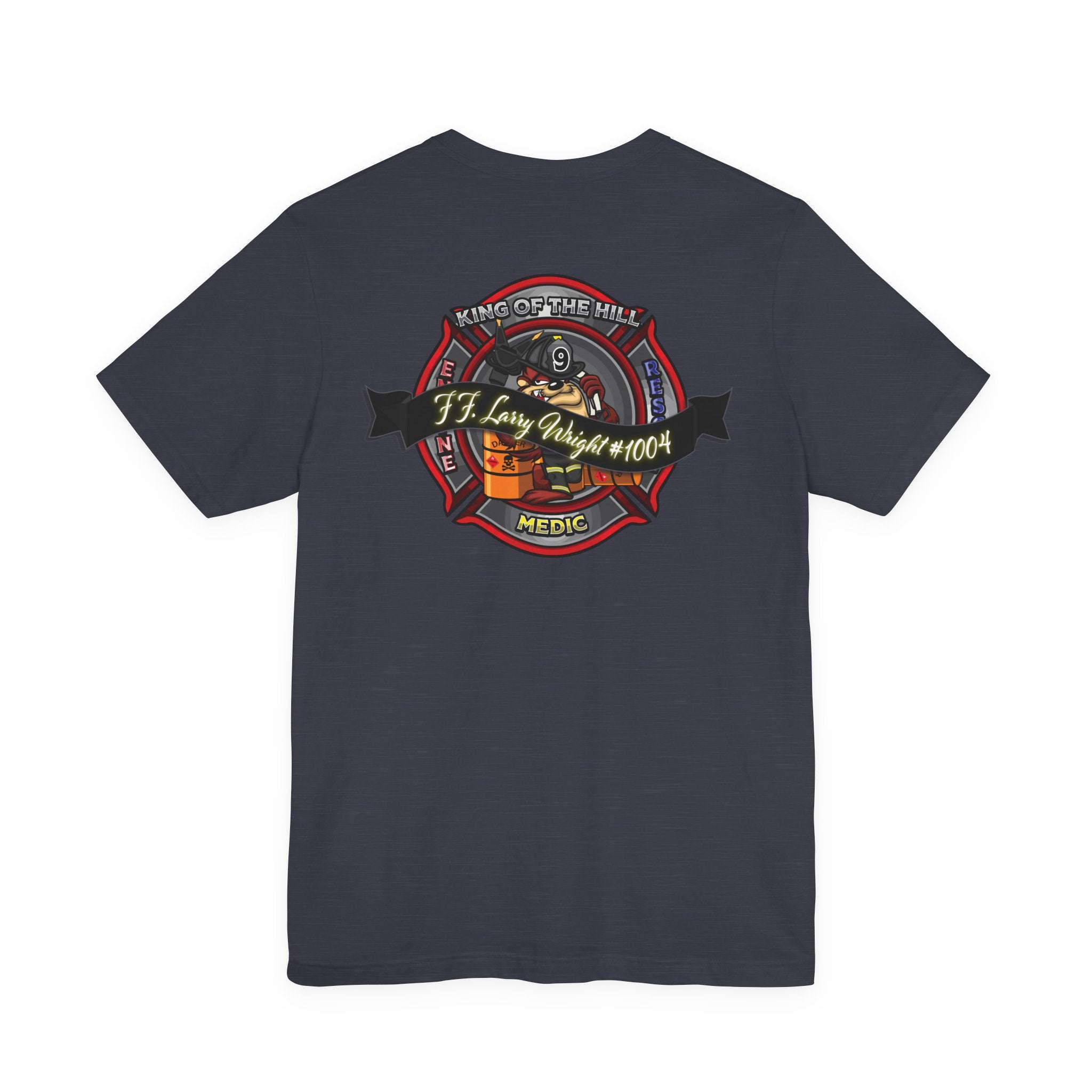 Larry Wright Memorial Shirt - Bella+Canvas Brand Jersey Short Sleeve Tee Unisex