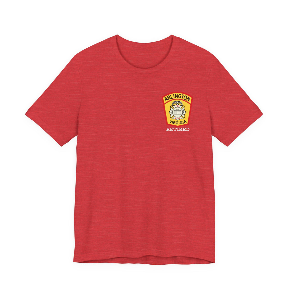 Arlington Retired Old Patch - Bella+Canvas Soft Unisex Tee