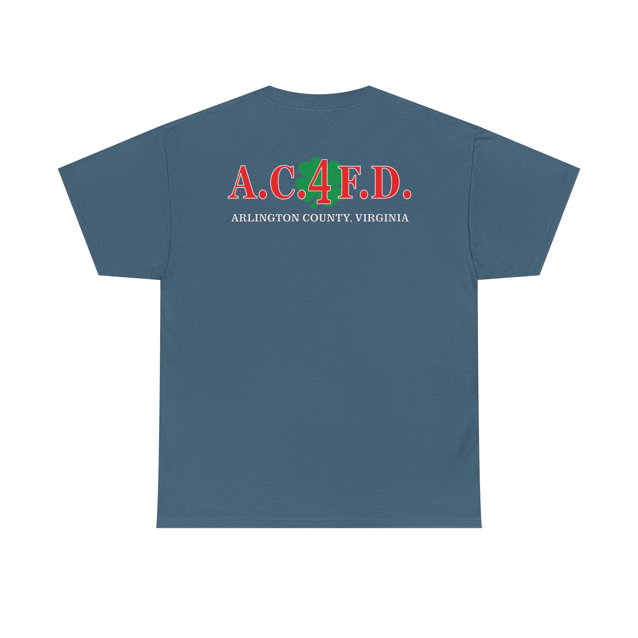 Station 4 Rat Pack front /AC4FD back - Gildan 100% Cotton Tee Unisex Heavy