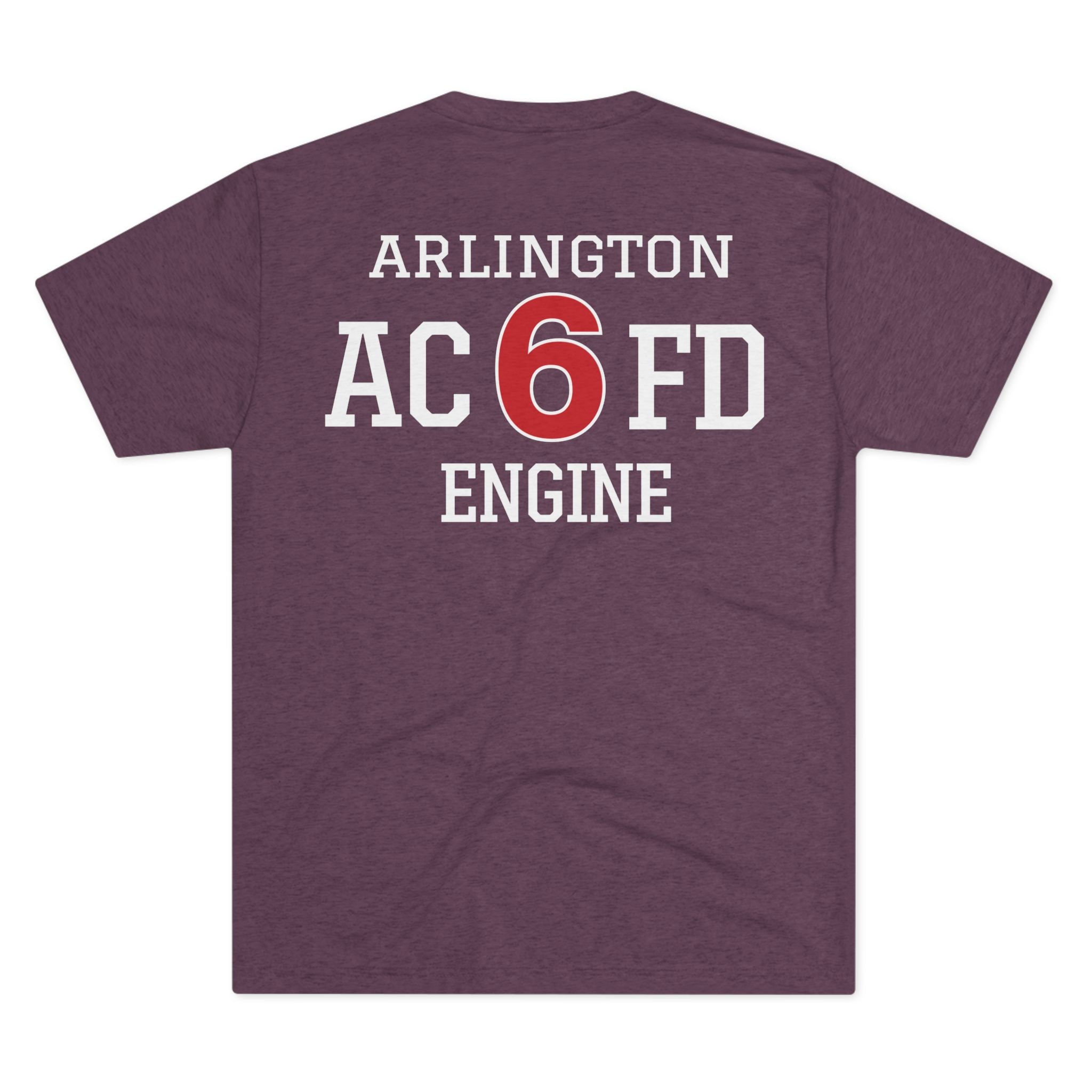 Engine 6 Arlington - NextLevel Tri-Blend Crew Tee