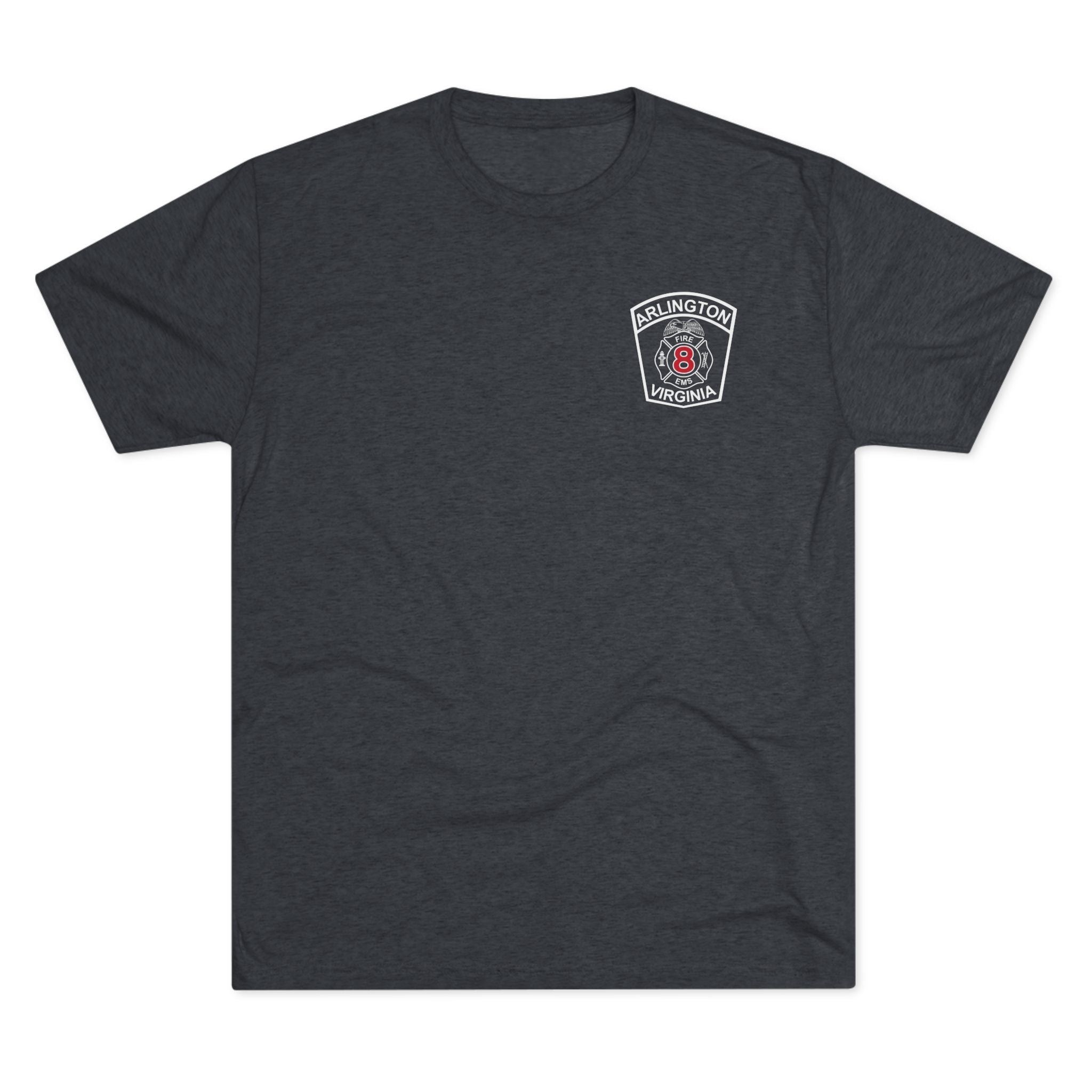 Engine 8 Halls Hill - NextLevel Tri-Blend Crew Tee