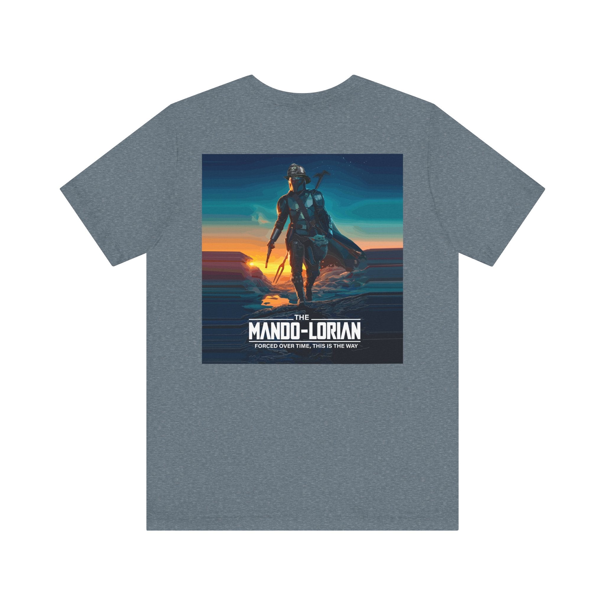 Mando-Lorian Forced Overtime - Bella+Canvas Soft Unisex Tee