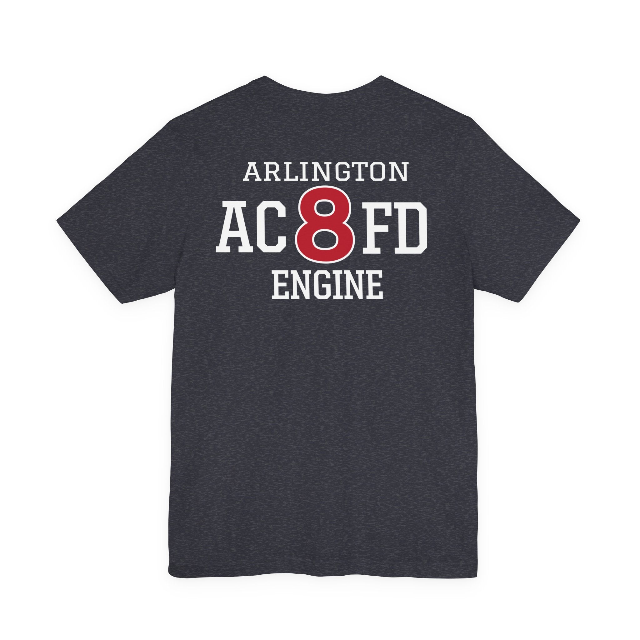 Engine 8 Arlington - Bella+Canvas Soft Unisex Tee