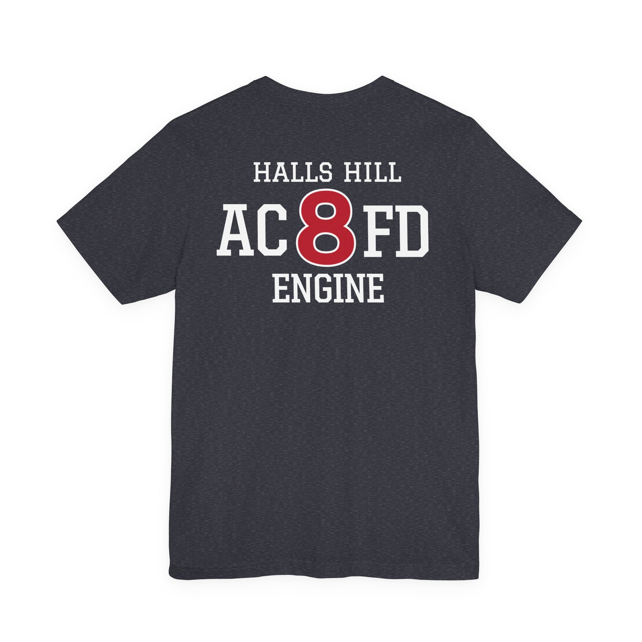 Engine 8 Halls Hill - Bella+Canvas Soft Unisex Tee