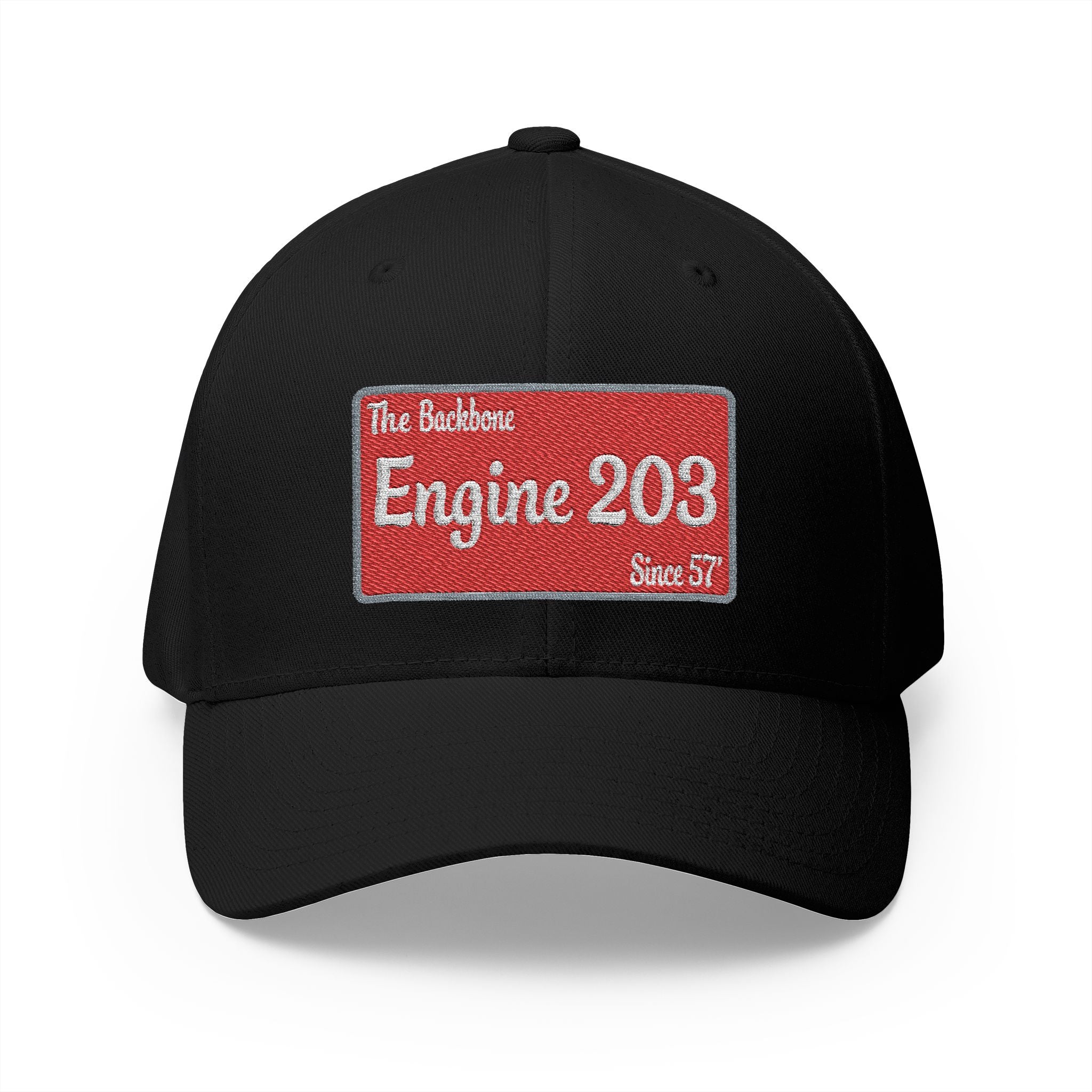 Engine 203 Remount Raiders - FLEXFIT Closed-Back Structured Cap (Embroidery)