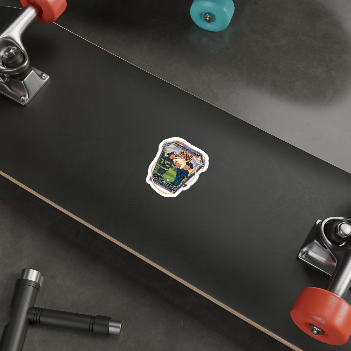 Die-Cut Stickers - SOMD First Responder Golf League
