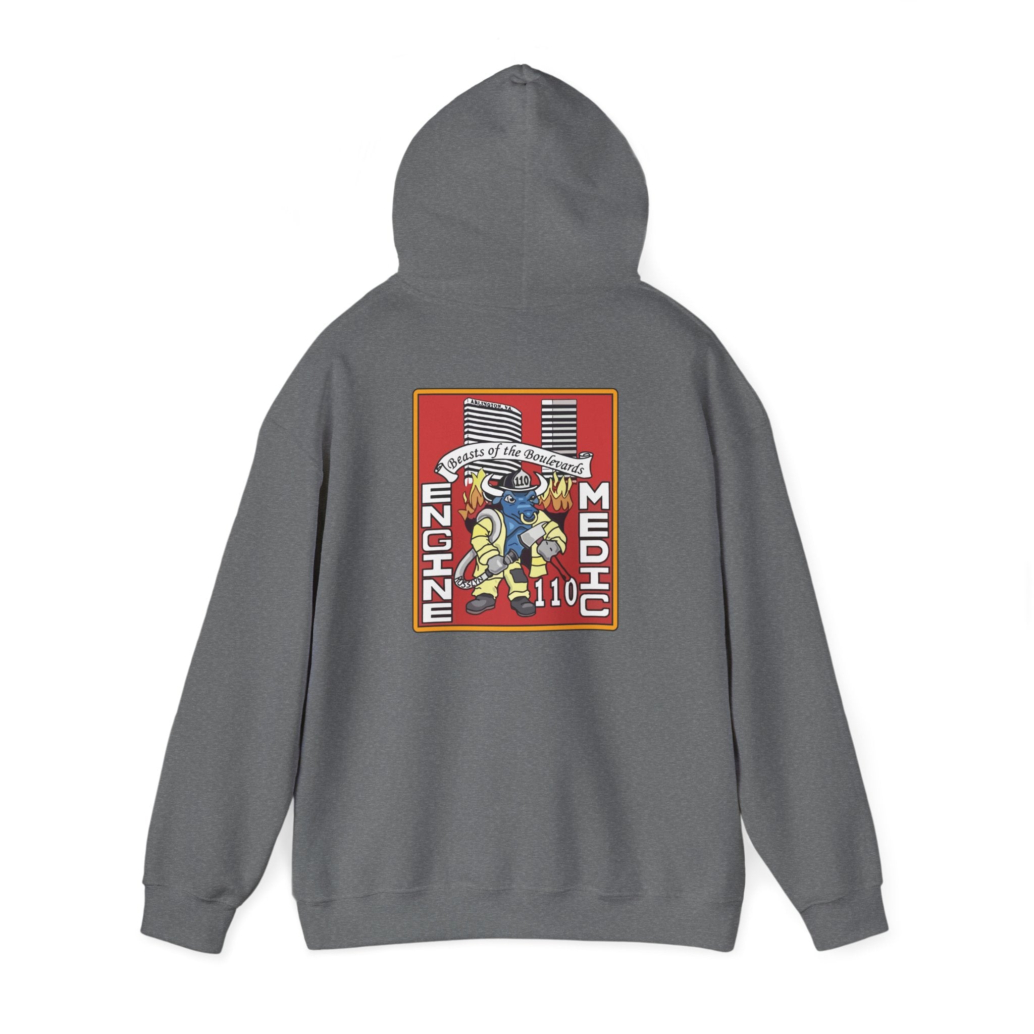 Arlington Station 10 Beast of Blvd - Gildan Heavy Blend™ Hooded Sweatshirt