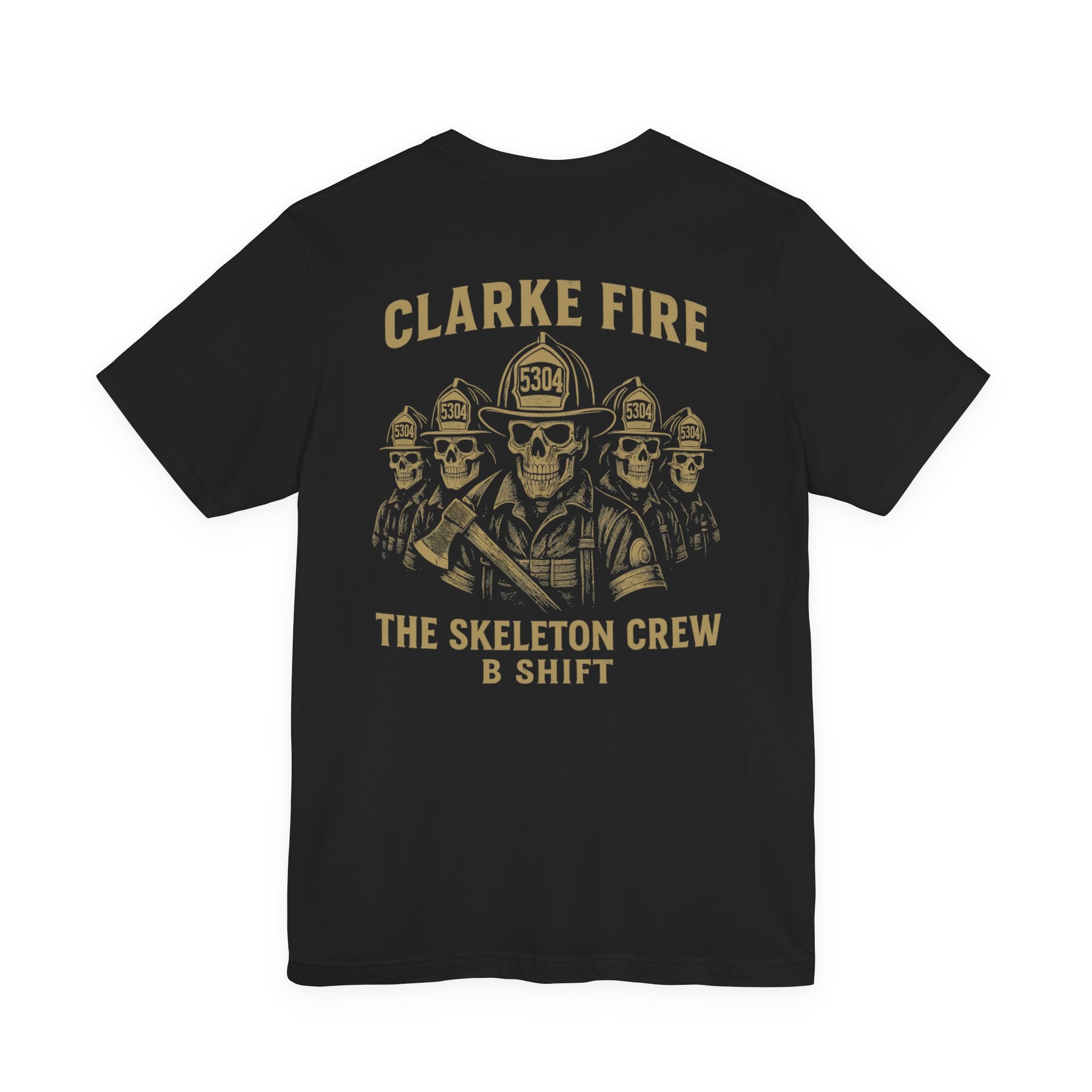 Clarke County B Shift version 2 (Portion of Proceeds go to Local 5304) - Bella+Canvas Soft Jersey Cotton Unisex Tee