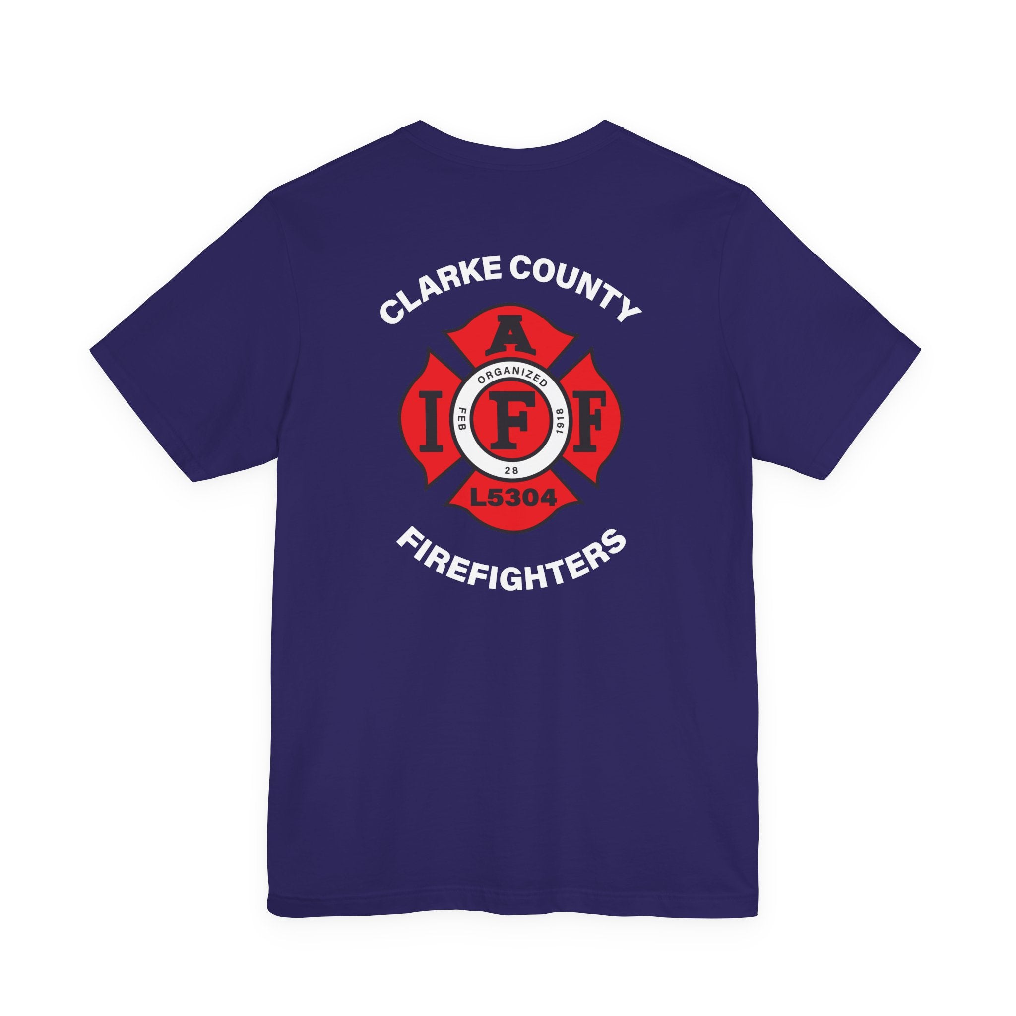 Clarke County Local 5304 (Portion of Proceeds go to Local 5304) - Bella+Canvas Soft Jersey Cotton Unisex Tee