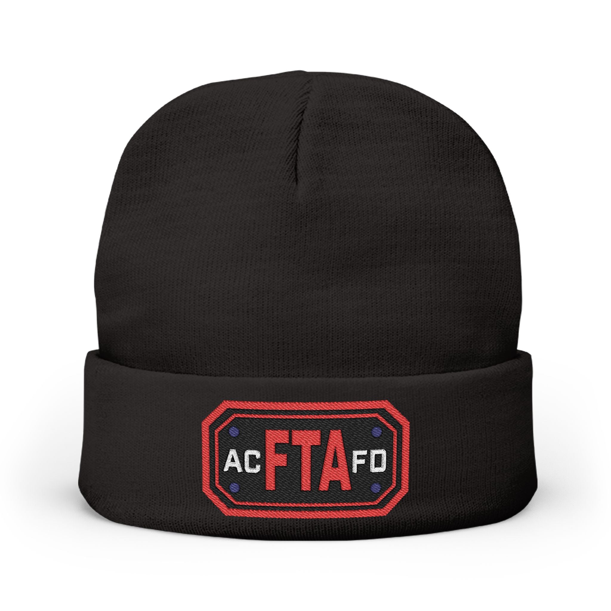 Arlington FTA (Fire Training Academy) - Knit Beanie (Embroidery)