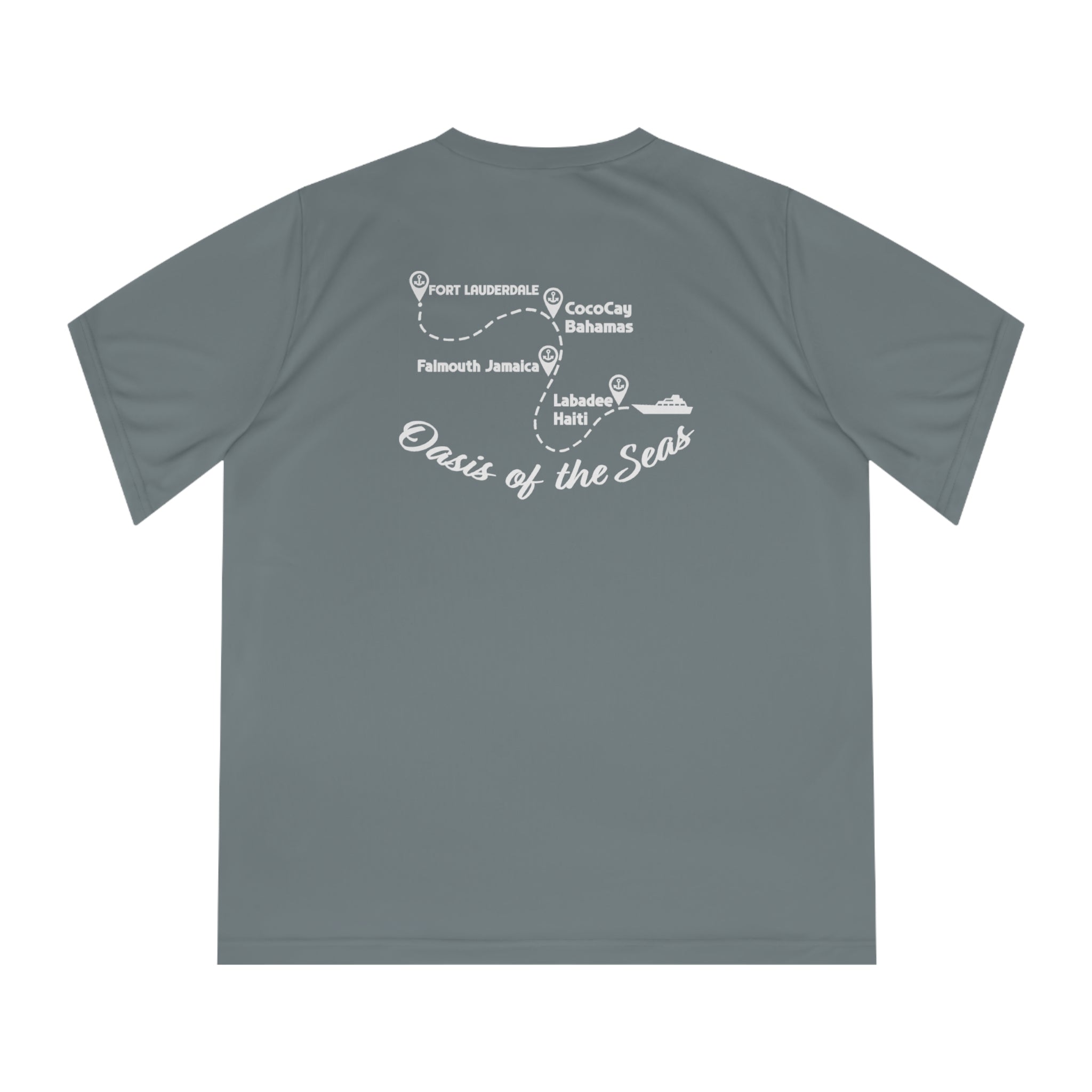 Bennett Family Cruise White logo - Women's Performance V-Neck T-Shirt
