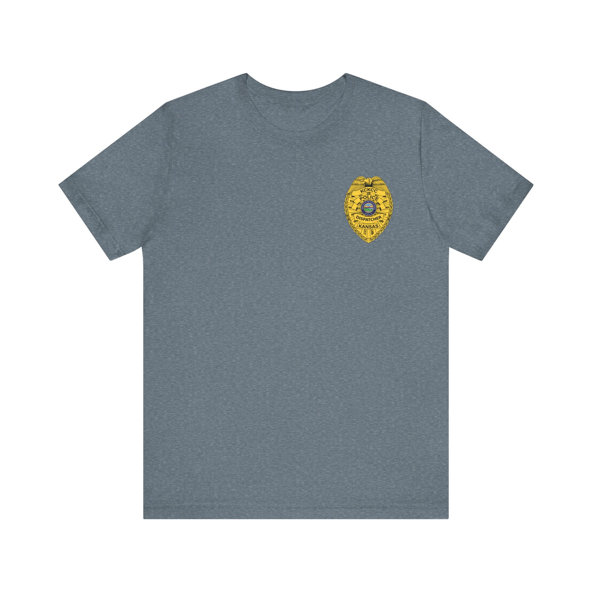 KCKCC Police Dispatcher - Unisex Jersey Short Sleeve Tee