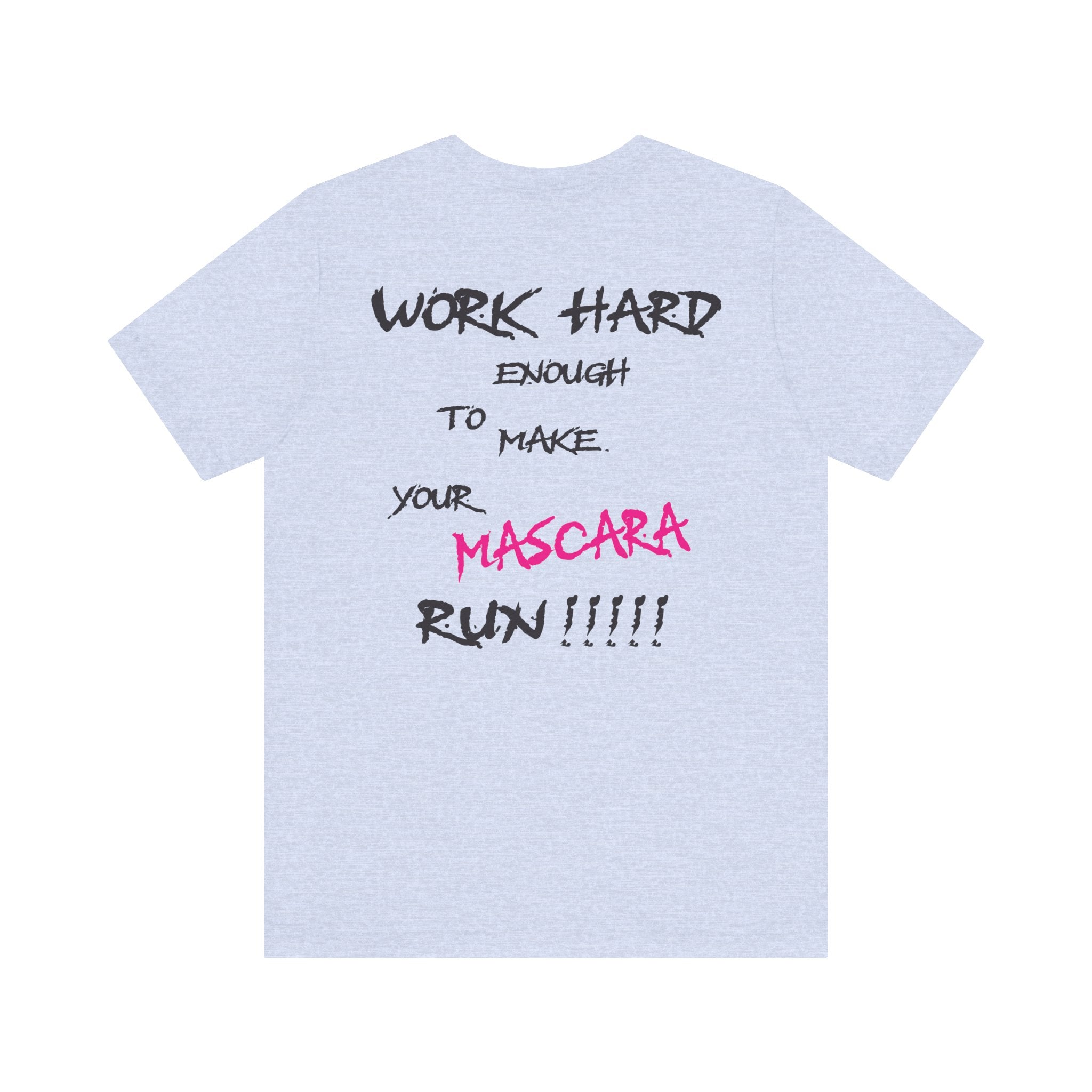 HH Cycle Work Hard light colors - Unisex Jersey Short Sleeve Tee