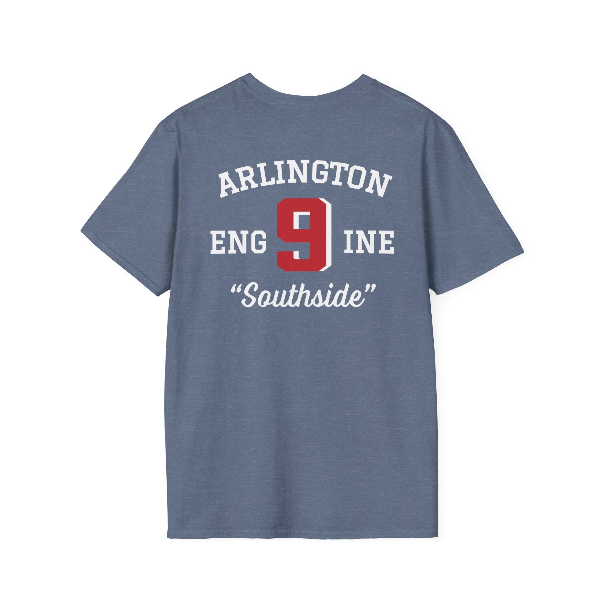 Station 9 Taz Front / FF Engine 9 back - Gildan Soft Cotton Softstyle T-Shirt