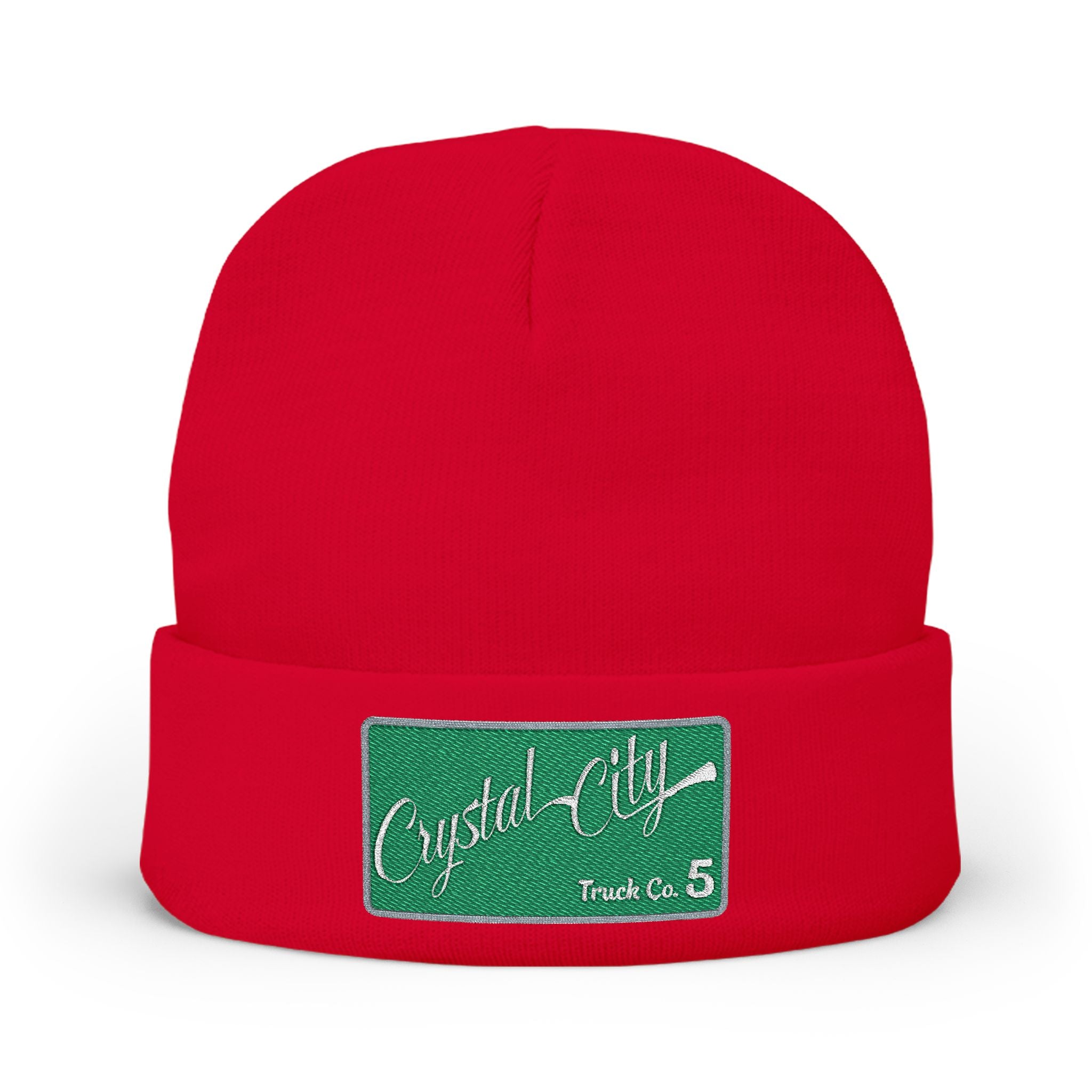 Arlington Crystal City Truck 5 - Knit Beanie (Embroidery)